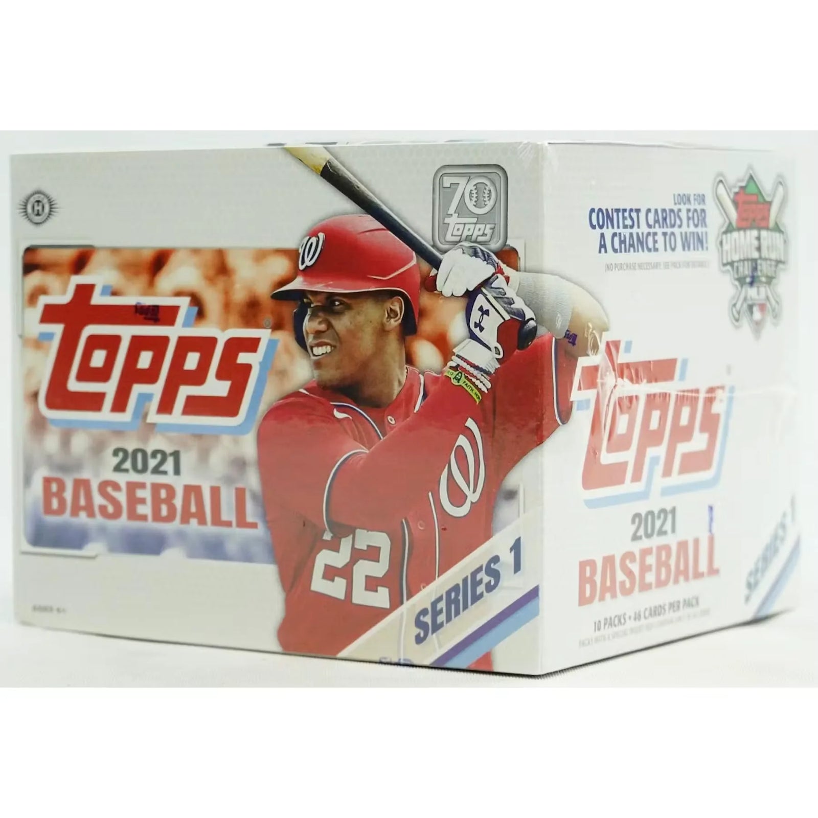 2021 Topps Series 1 Baseball Hobby Jumbo 6-Box Case | Platinum Anniversary (Ships Sealed Only)