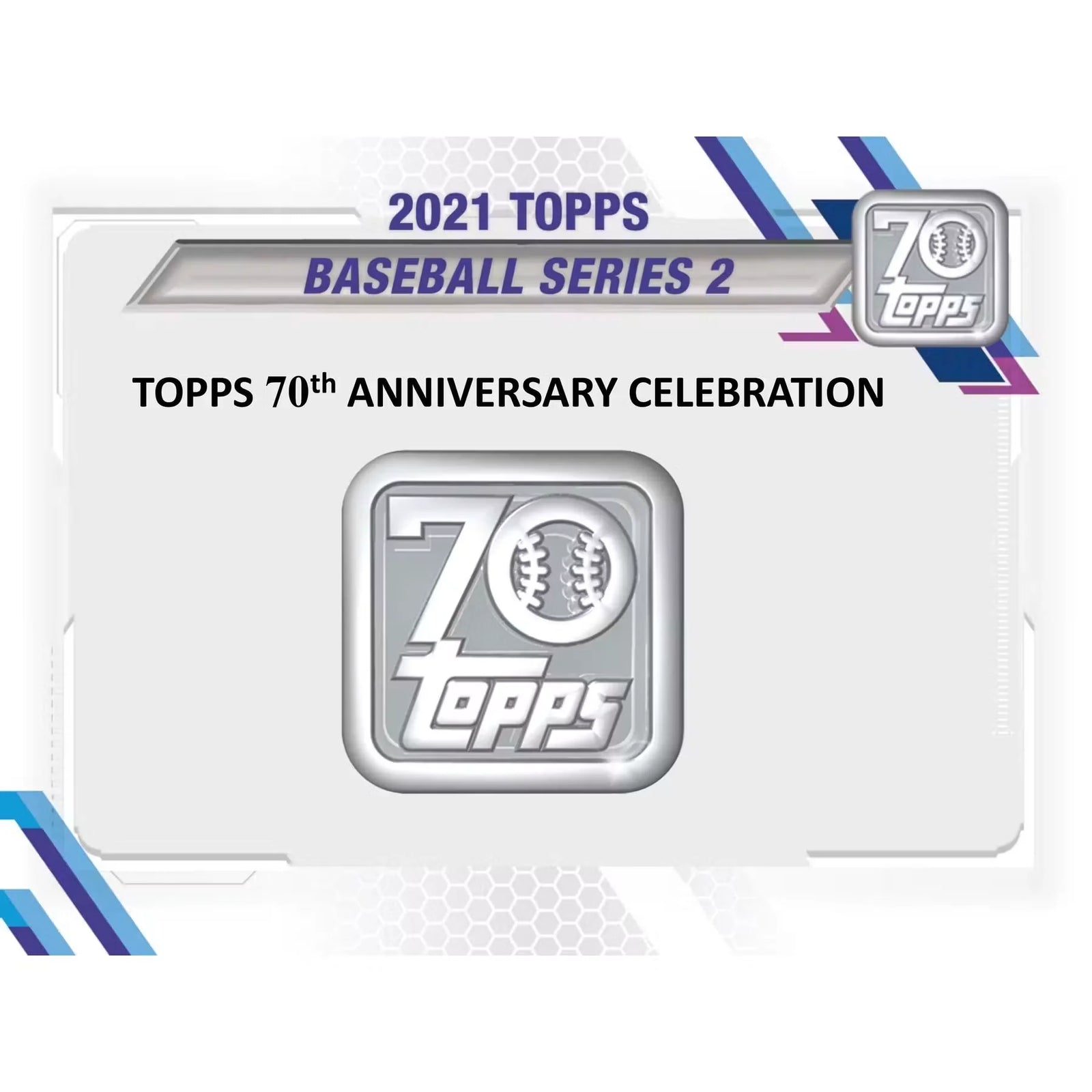 2021 Topps Series 2 Baseball Hobby Jumbo 6-Box Case (Ships Sealed Only)