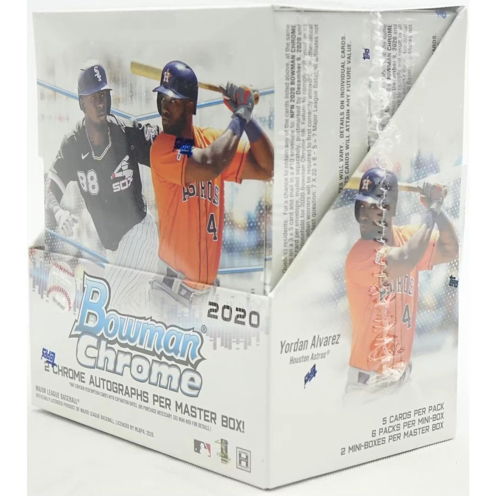 2020 Bowman Chrome Baseball Hobby 12-Box Case (Ships Sealed Only) - D