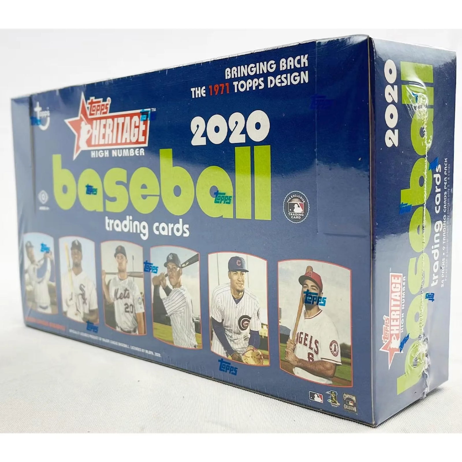 2020 Topps Heritage High Number Baseball Hobby Box (Ships Sealed Only) - D