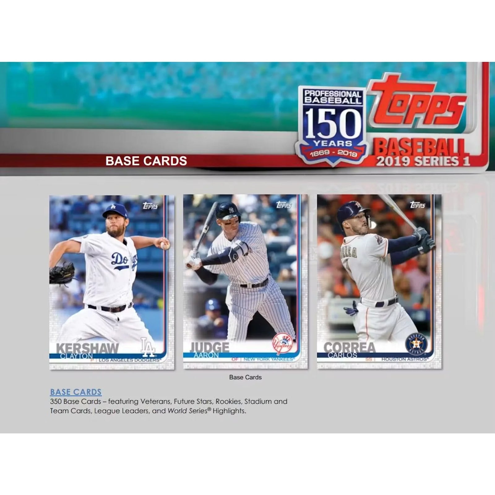 2019 Topps Series 1 Baseball Hobby 12-Box Case (Ships Sealed Only) - D