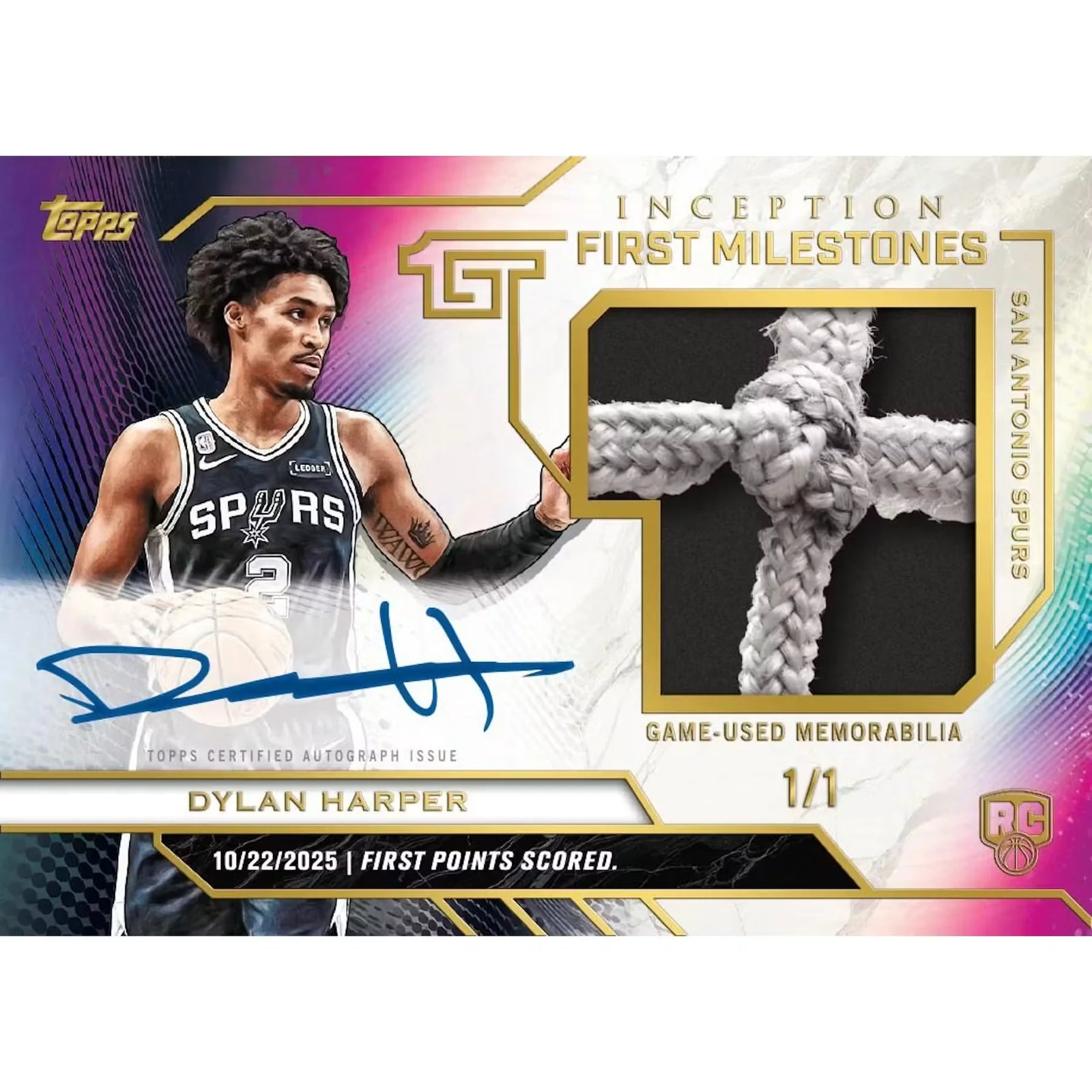 2025-26 Topps Inception Basketball First Day Issue Hobby Box (Ships Sealed Only)