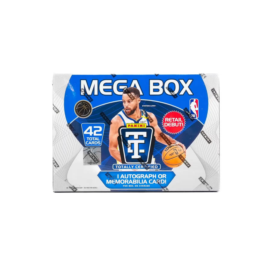 2024-25 Panini Totally Certified Basketball Mega Box (Ships Sealed Only)