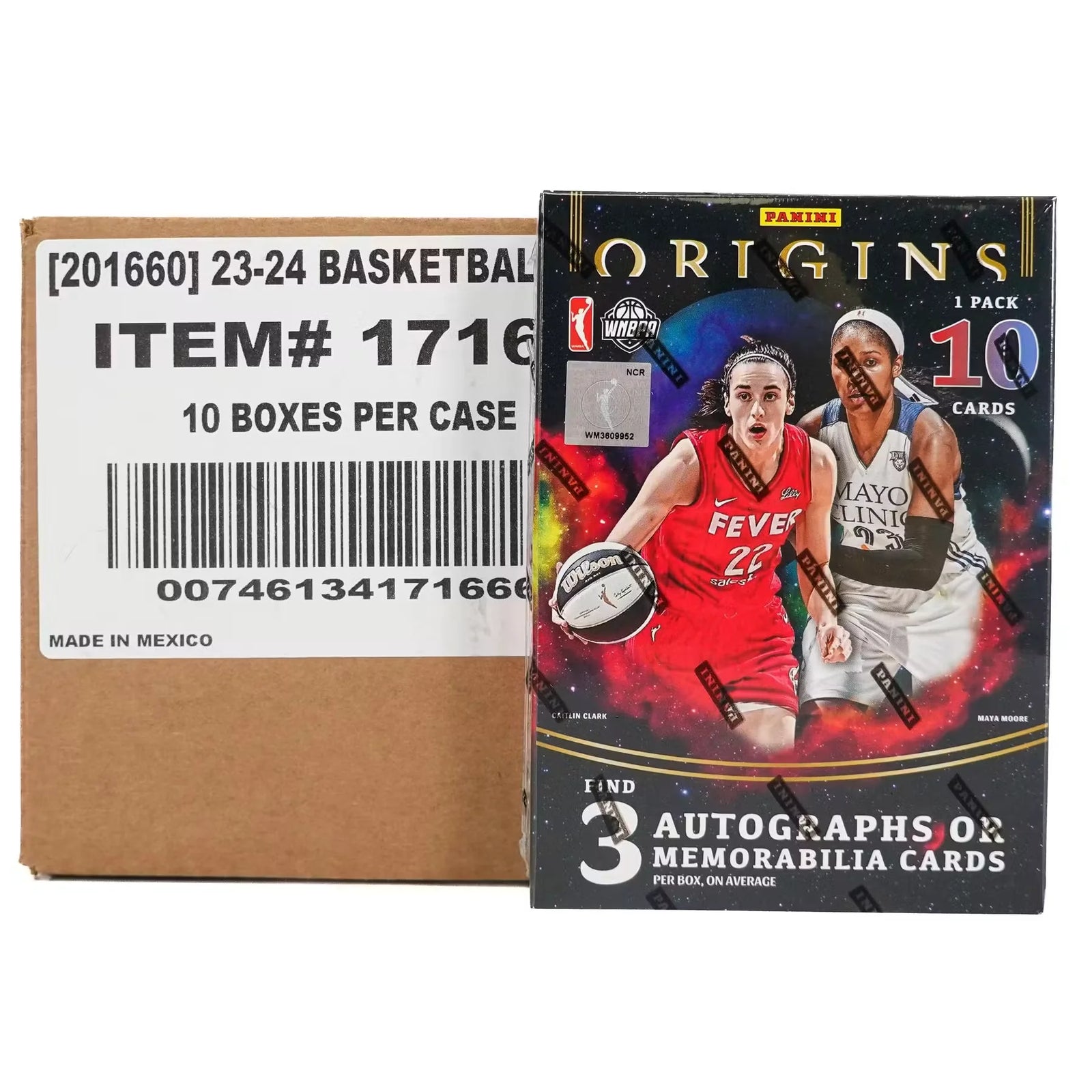 2024 Panini Origins WNBA Basketball Hobby 10-Box Case (Ships Sealed Only)