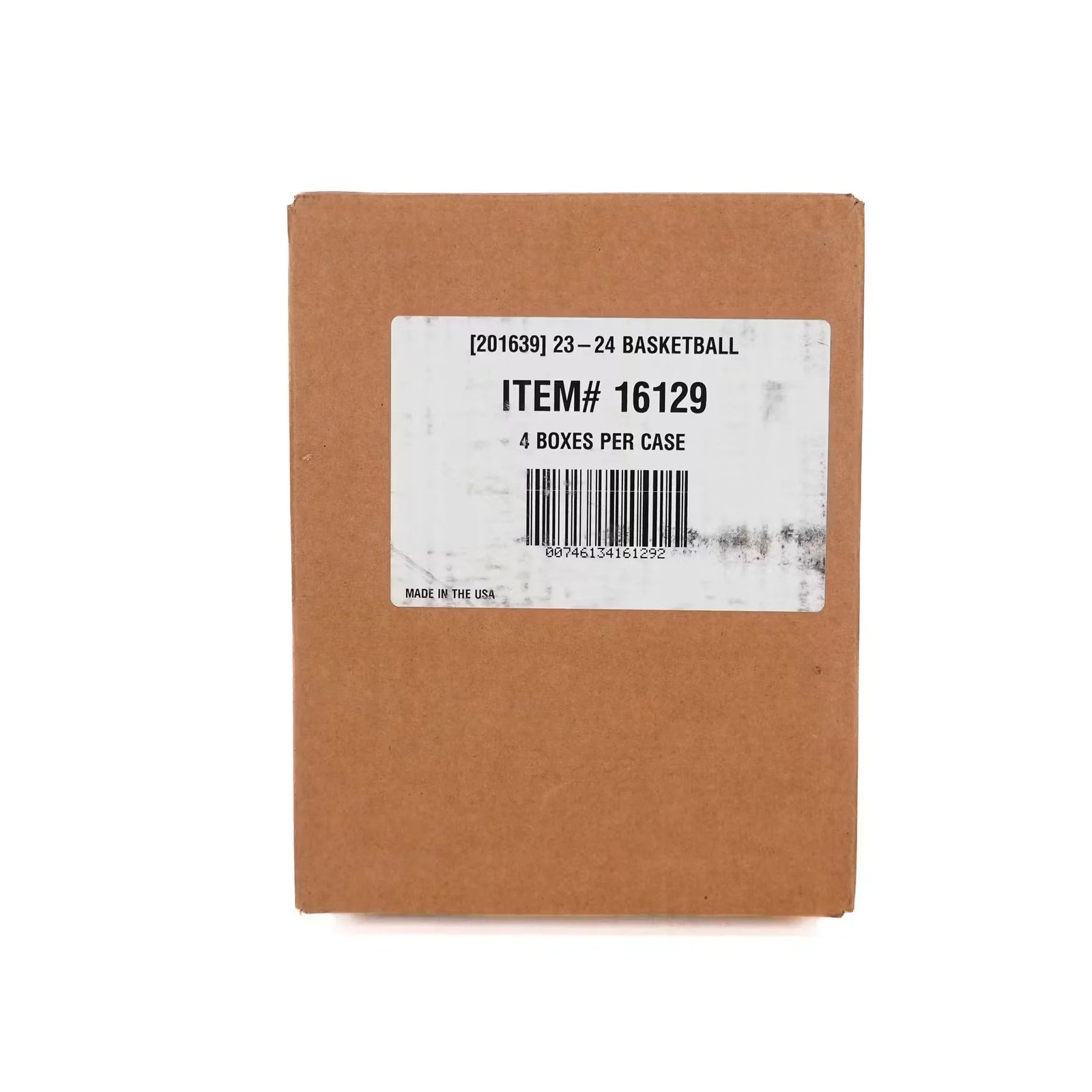2023-24 Panini National Treasures Basketball International Hobby 4-Box Case (Ships Sealed Only)