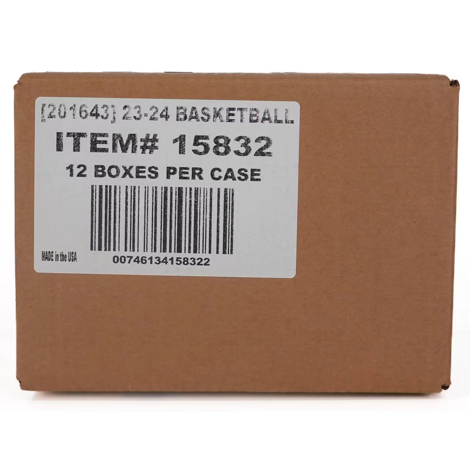 2023-24 Panini Obsidian Basketball Hobby 12-Box Case (Ships Sealed Only)