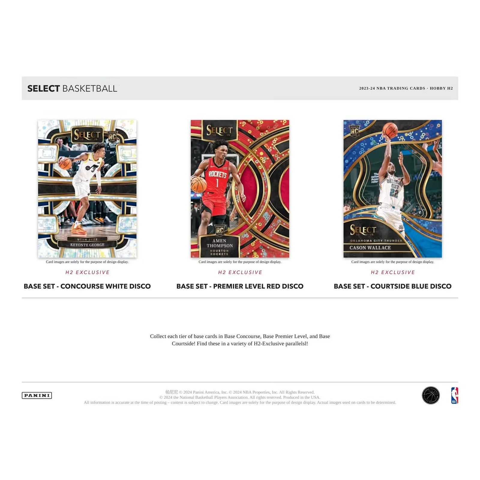 2023-24 Panini Select Basketball H2 20-Box Case (Ships Sealed Only)