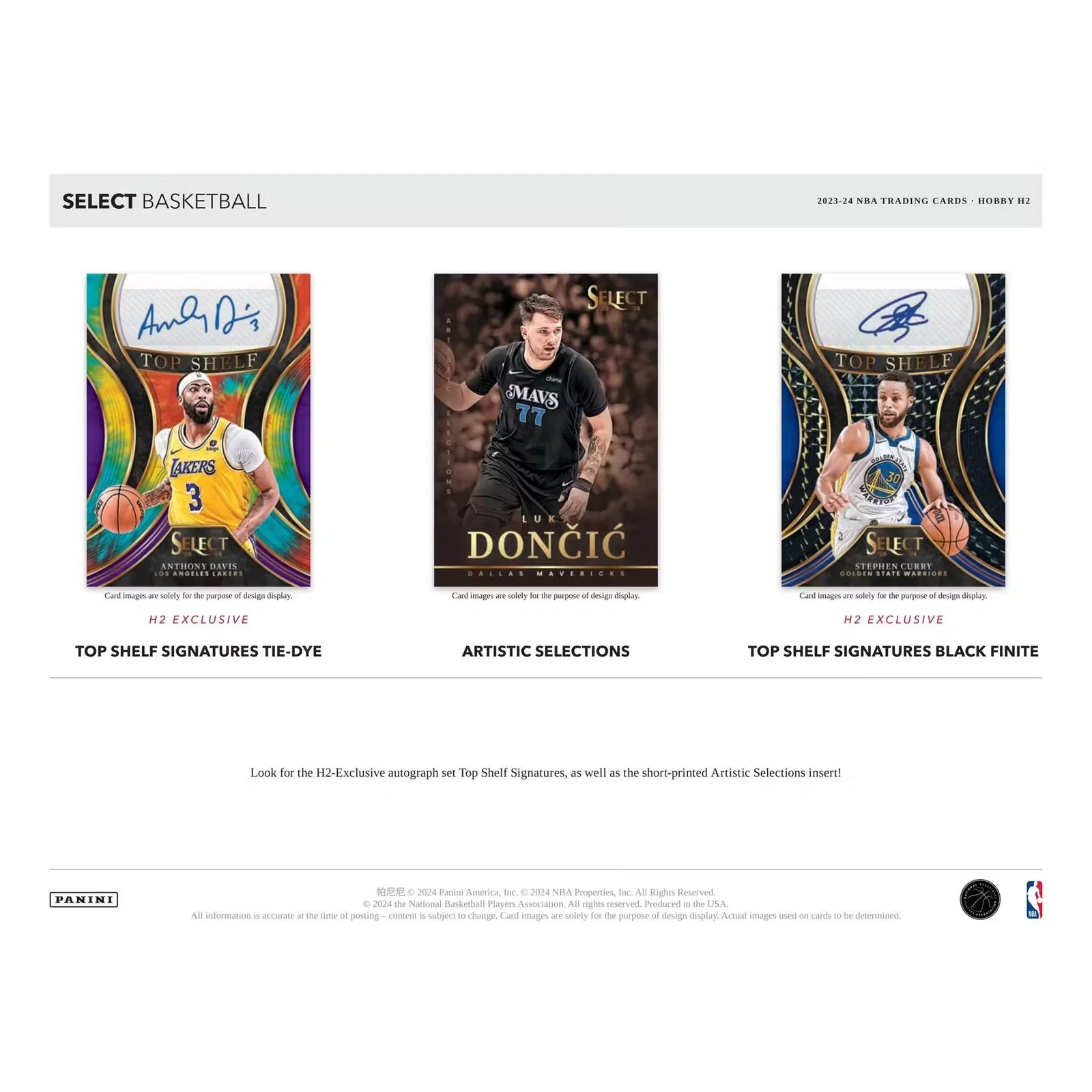 2023-24 Panini Select Basketball H2 20-Box Case (Ships Sealed Only)