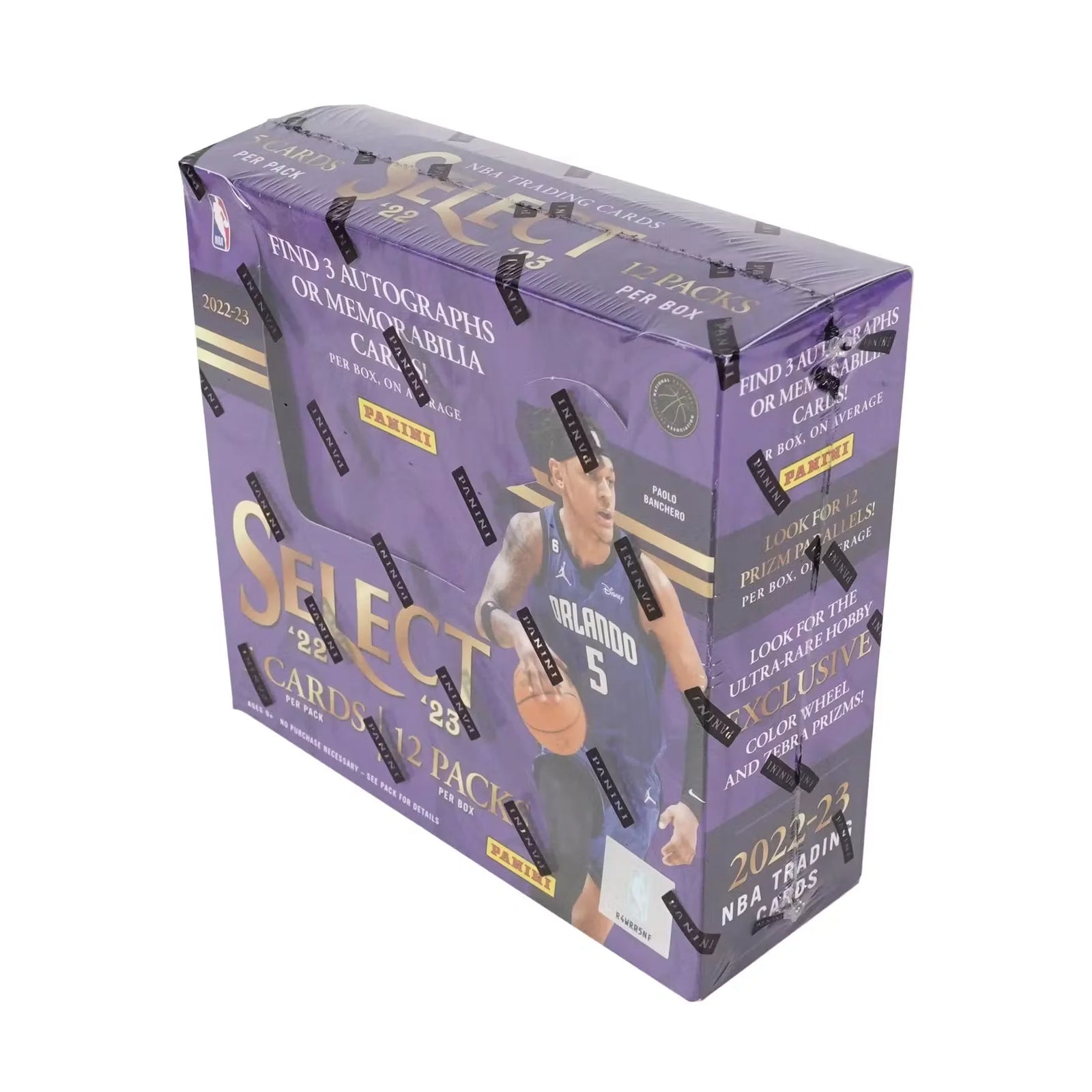 2022-23 Panini Select Basketball Hobby 12-Box Case (Ships Sealed Only)
