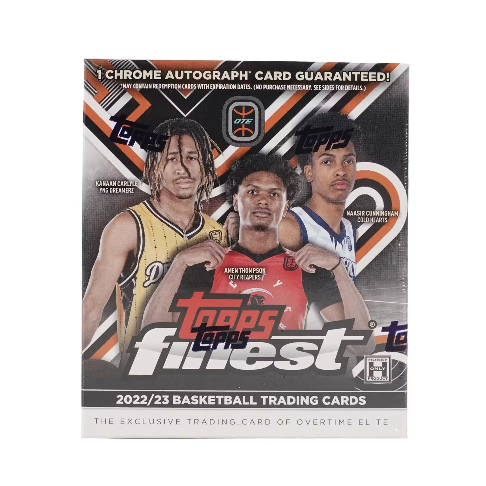 2022-23 Topps Finest Overtime Elite Basketball Hobby Box (Ships Sealed Only) - D2