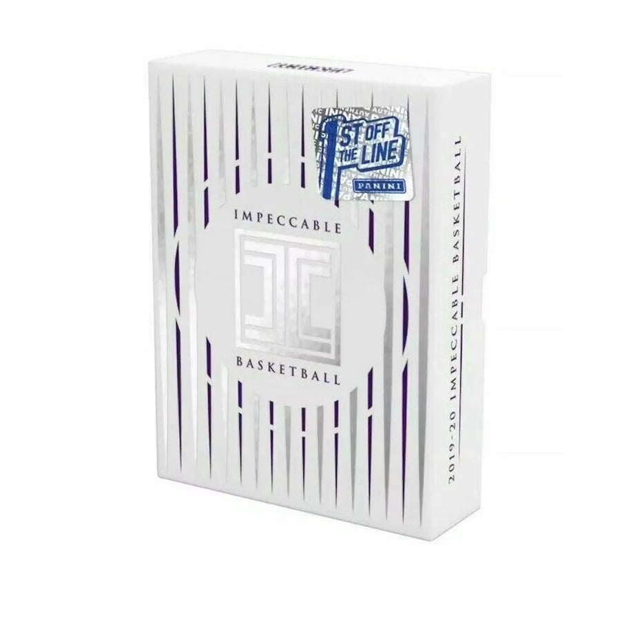 2019-20 Panini Impeccable 1st Off The Line FOTL Basketball Hobby Box (Ships Sealed Only)