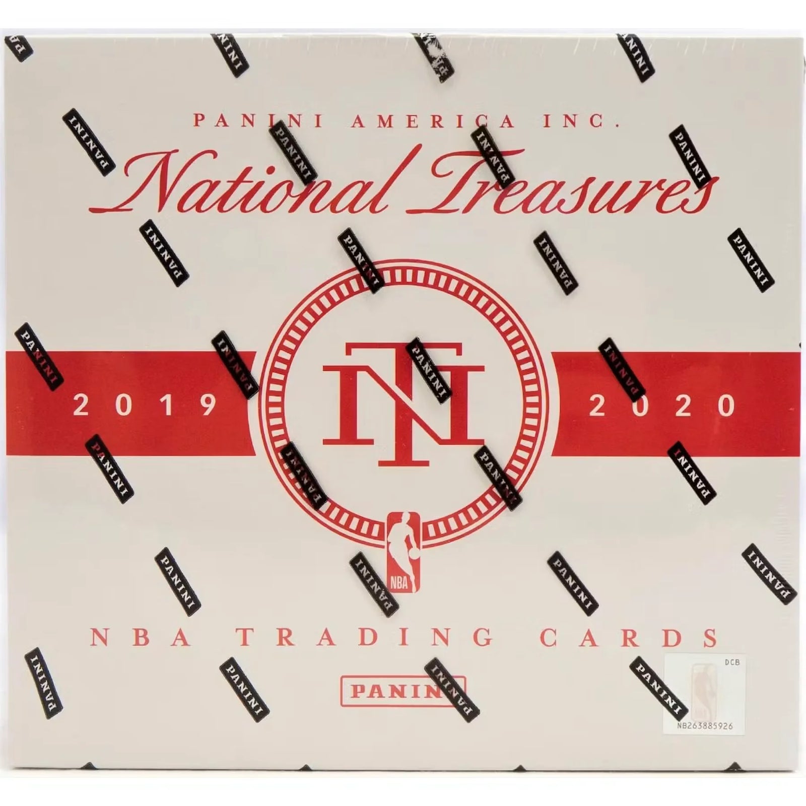 2019-20 Panini National Treasures Basketball Hobby 4-Box Case (Ships Sealed Only)