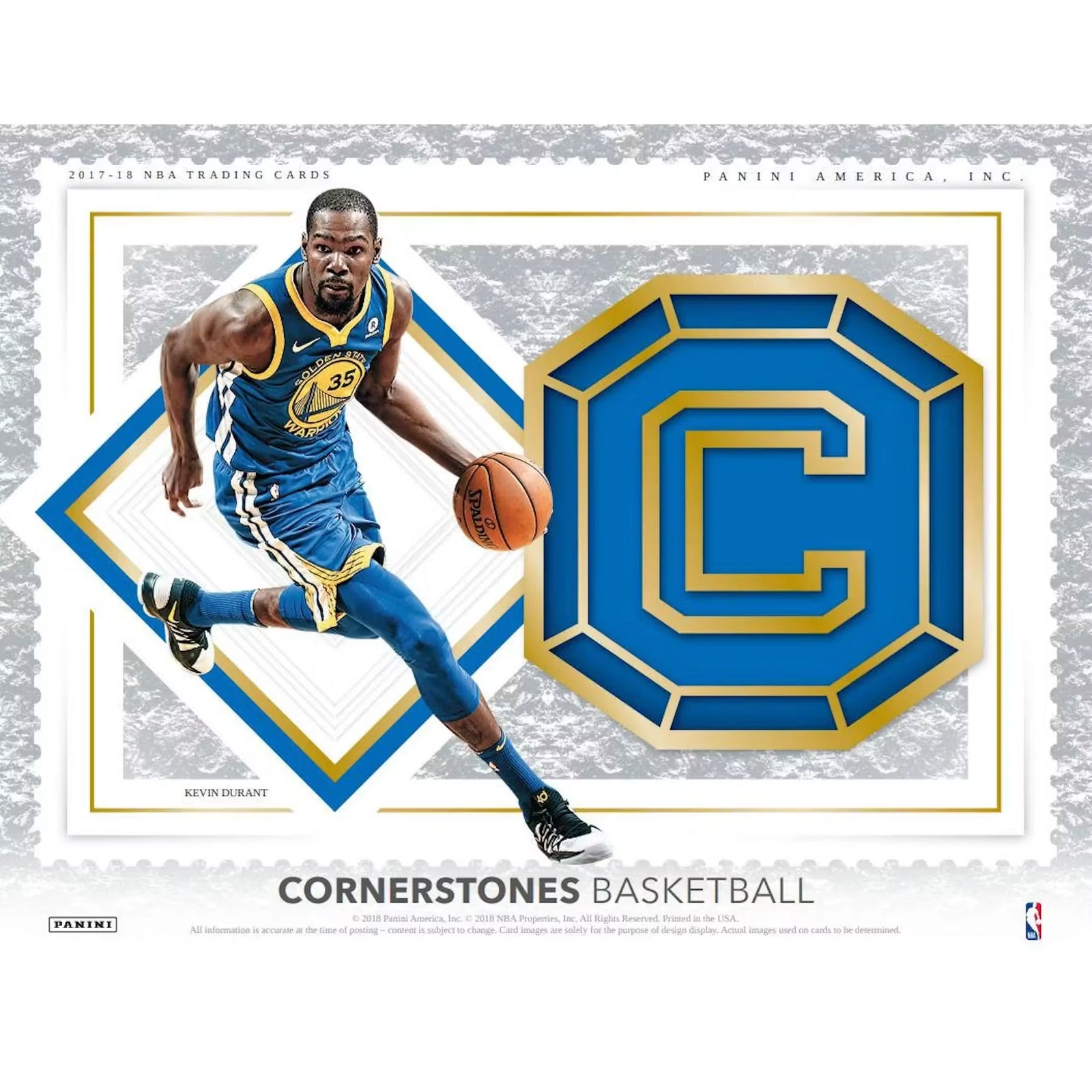 2017-18 Panini Cornerstones Basketball Hobby Box (Ships Sealed Only)