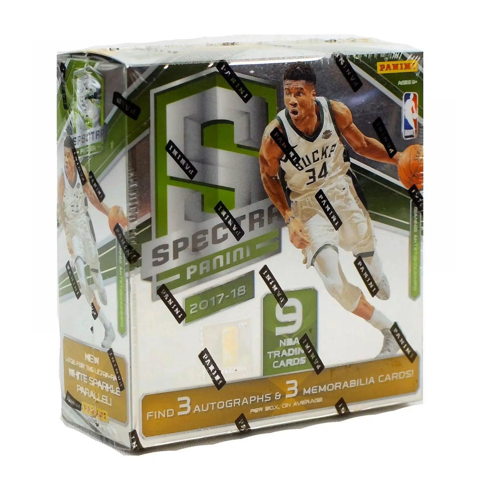 2017-18 Panini Spectra Basketball Hobby 8-Box Case (Ships Sealed Only)
