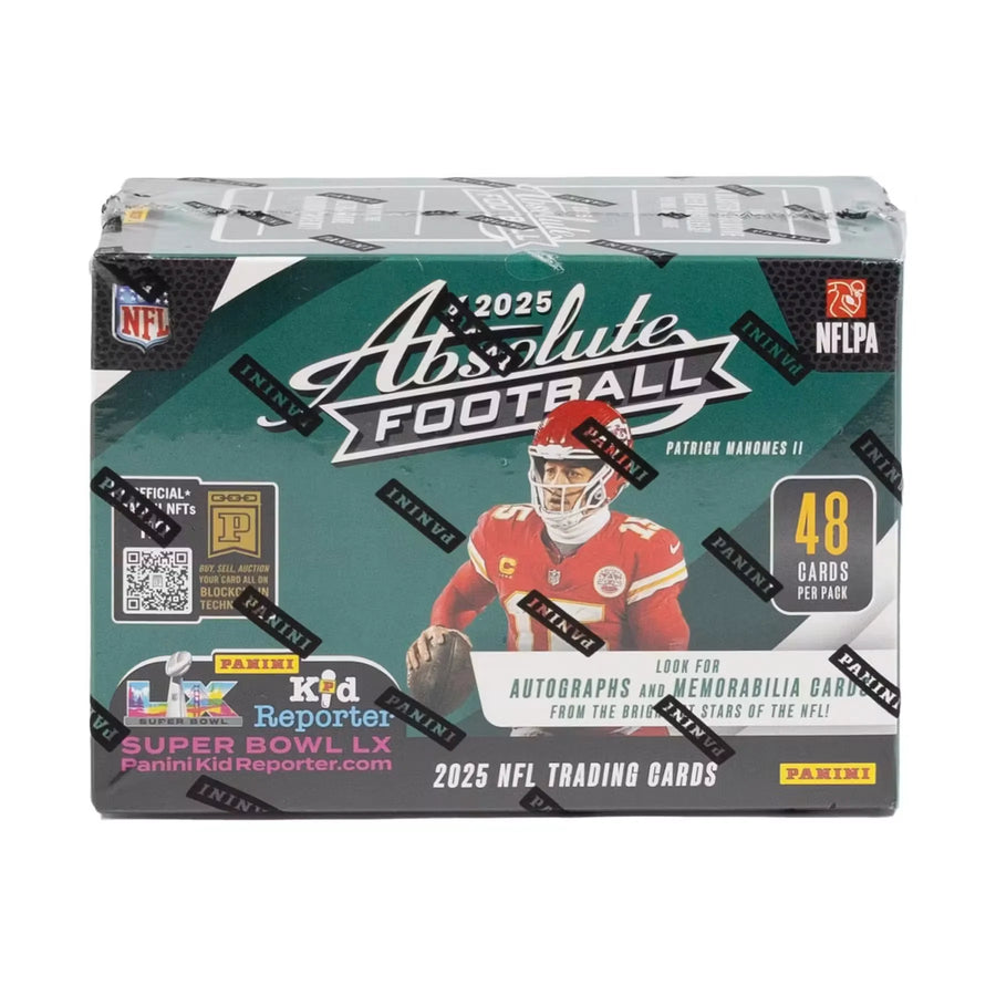 2025 Panini Absolute Football Blaster Box (Green Parallels!) (Green Box) (Ships Sealed Only) - D