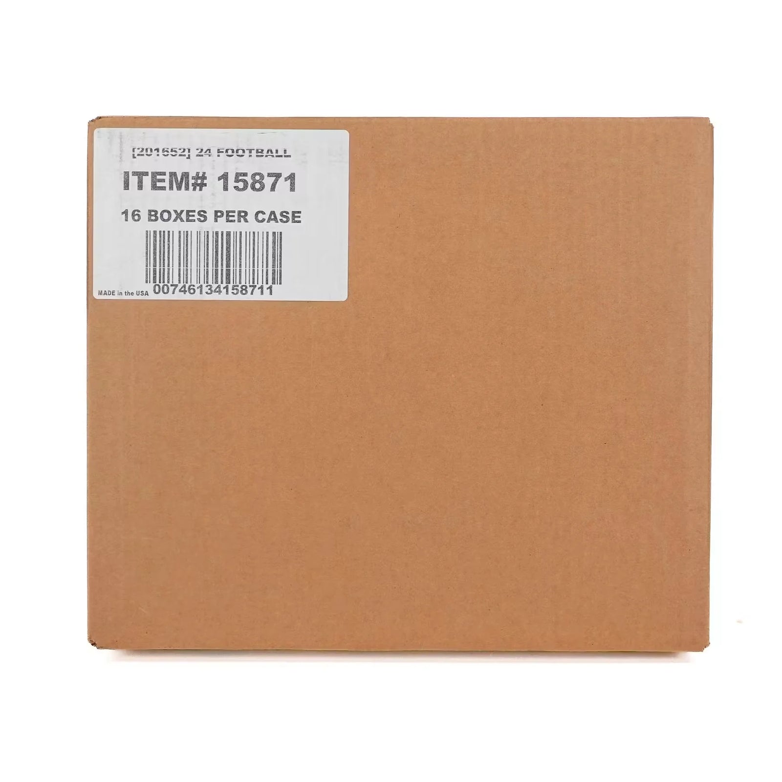 2024 Panini Prizm Draft Picks Football Hobby | 16-Box Case (Ships Sealed Only)