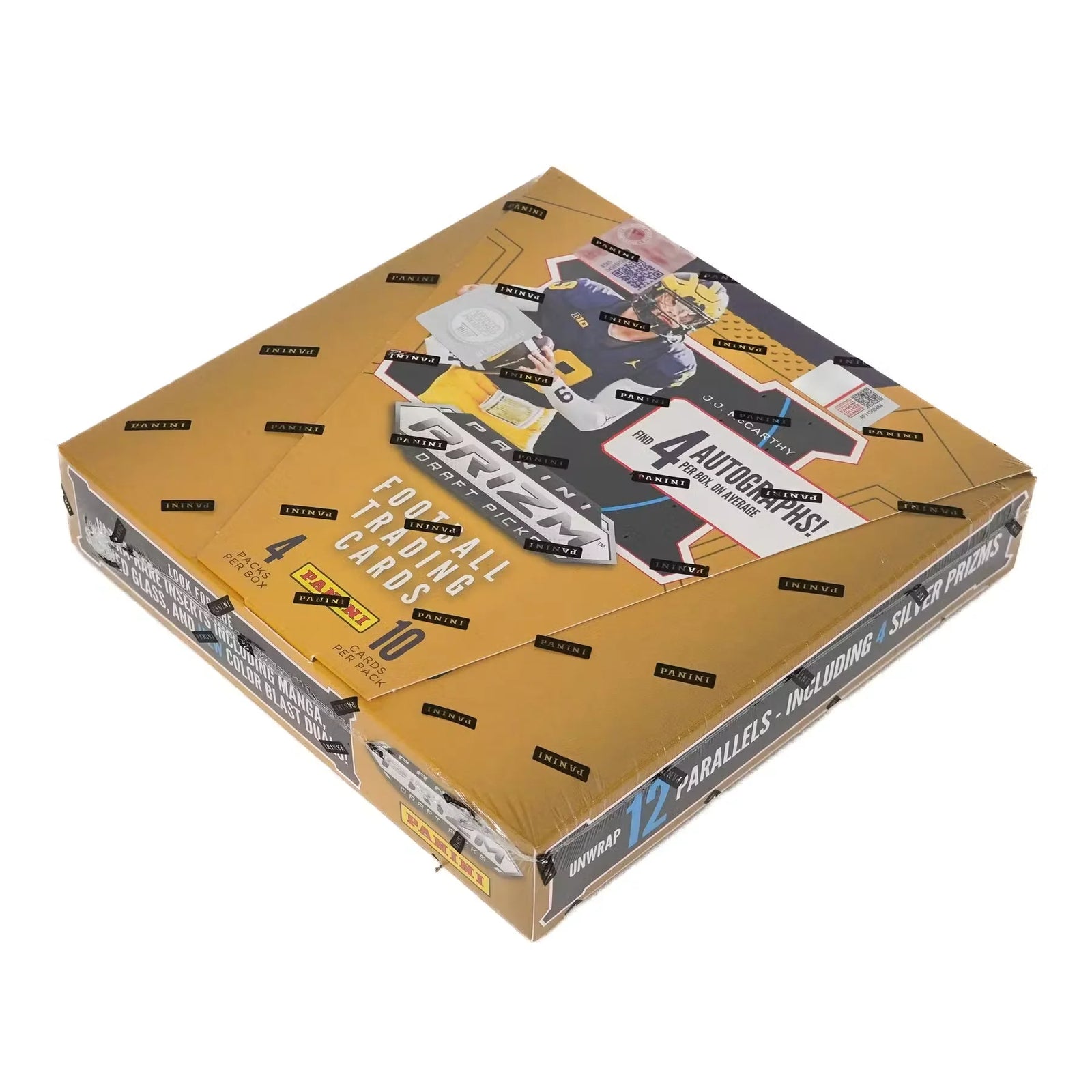 2024 Panini Prizm Draft Picks Football Hobby | 16-Box Case (Ships Sealed Only)