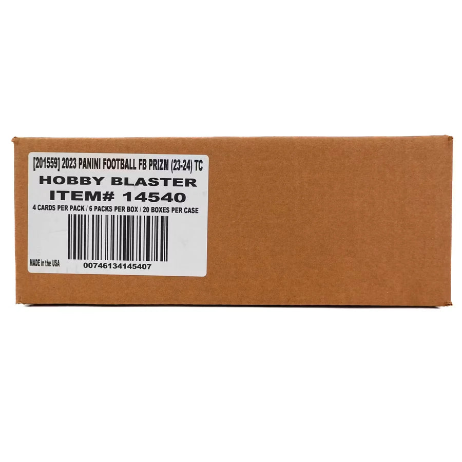 2023 Panini Prizm Football Blaster Hobby Case | 20 Boxes Orange Ice (Ships Sealed Only)
