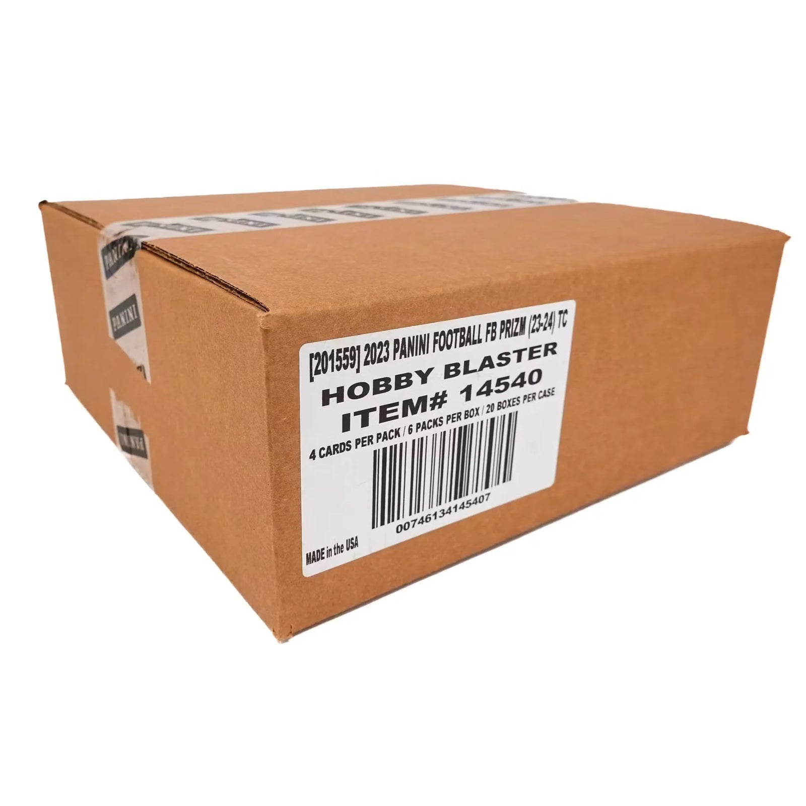2023 Panini Prizm Football Blaster Hobby Case | 20 Boxes Orange Ice (Ships Sealed Only)