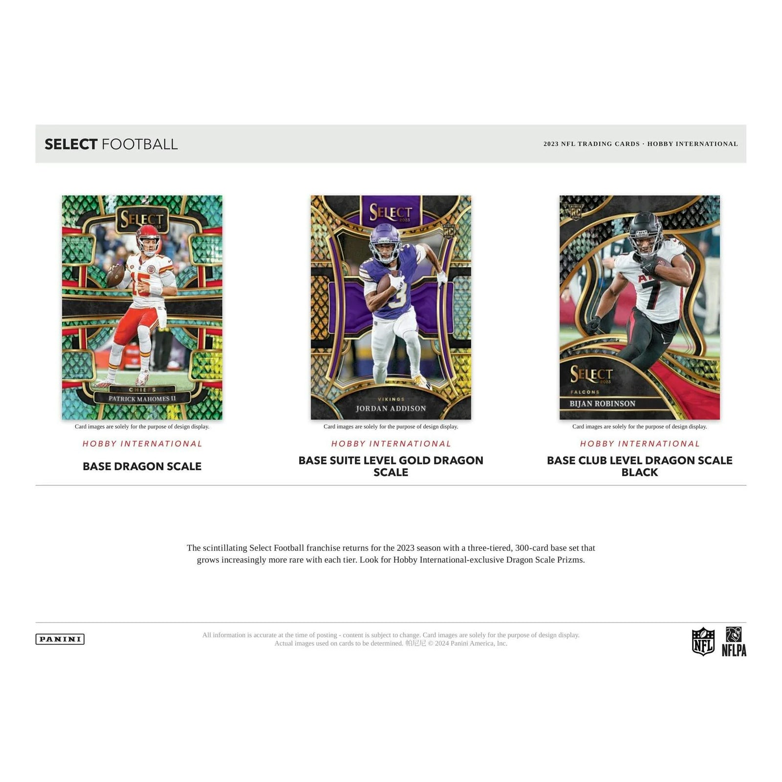 2023 Panini Select Football International Hobby Box (Ships Sealed Only)