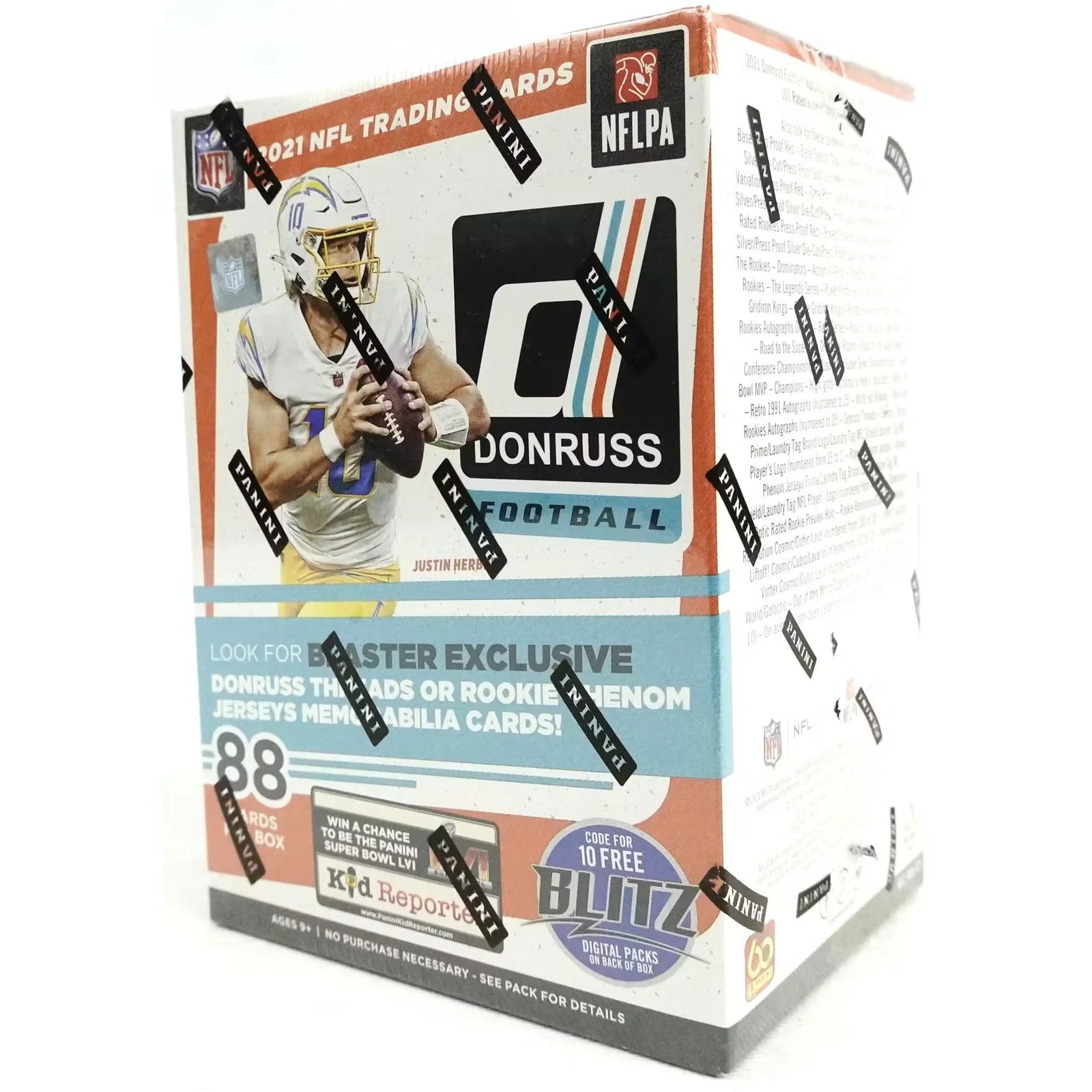 2021 Panini Donruss Football 11-Pack Blaster Box (Ships Sealed Only) - D