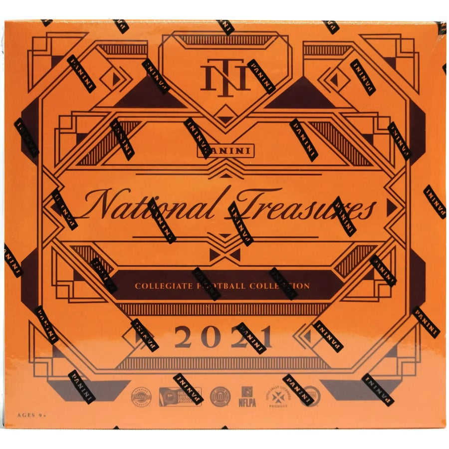 2021 Panini National Treasures Collegiate Football Hobby Box (Ships Sealed Only)