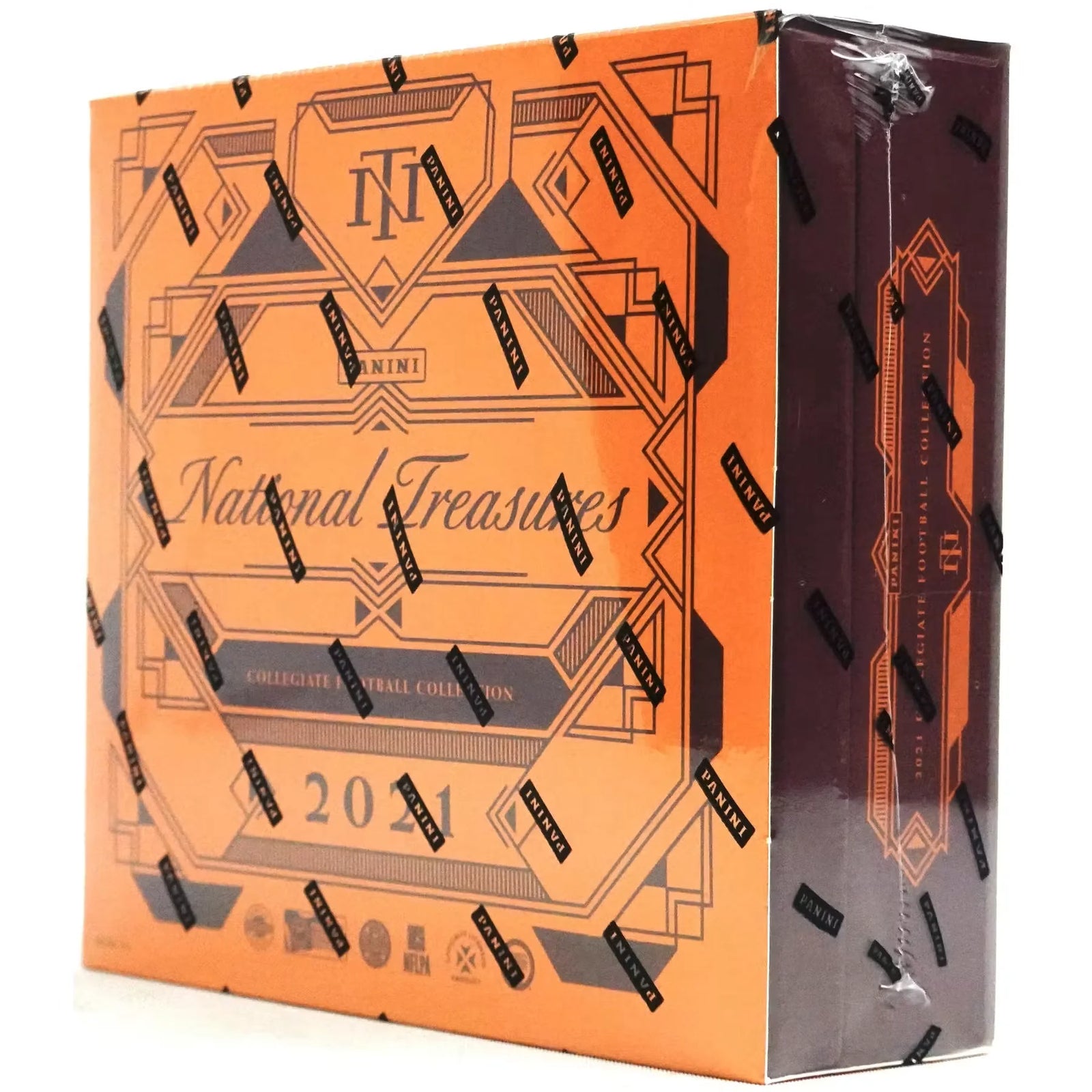 2021 Panini National Treasures Collegiate Football Hobby Box (Ships Sealed Only)