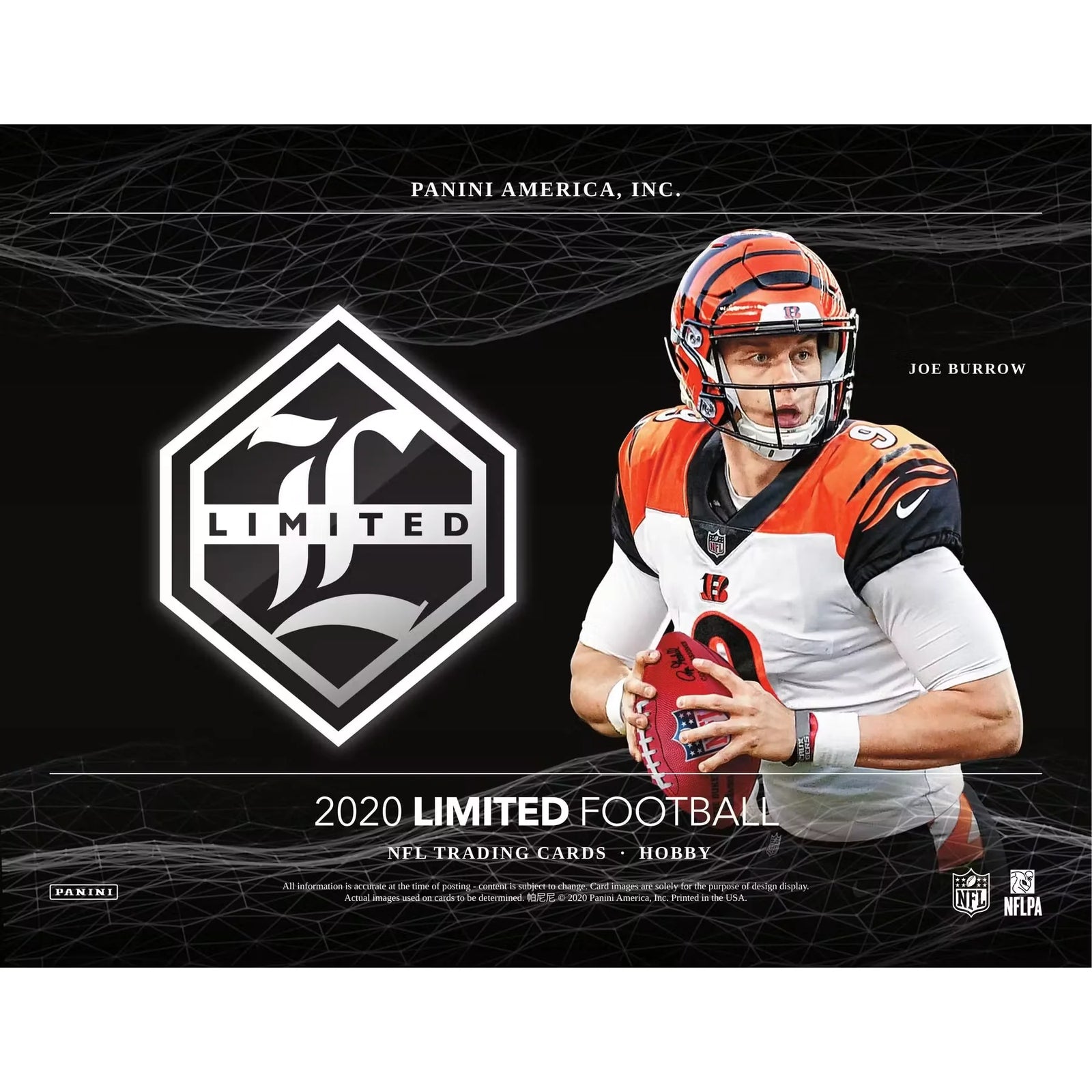 2020 Panini Limited Football Hobby 14-Box Case (Ships Sealed Only) - D