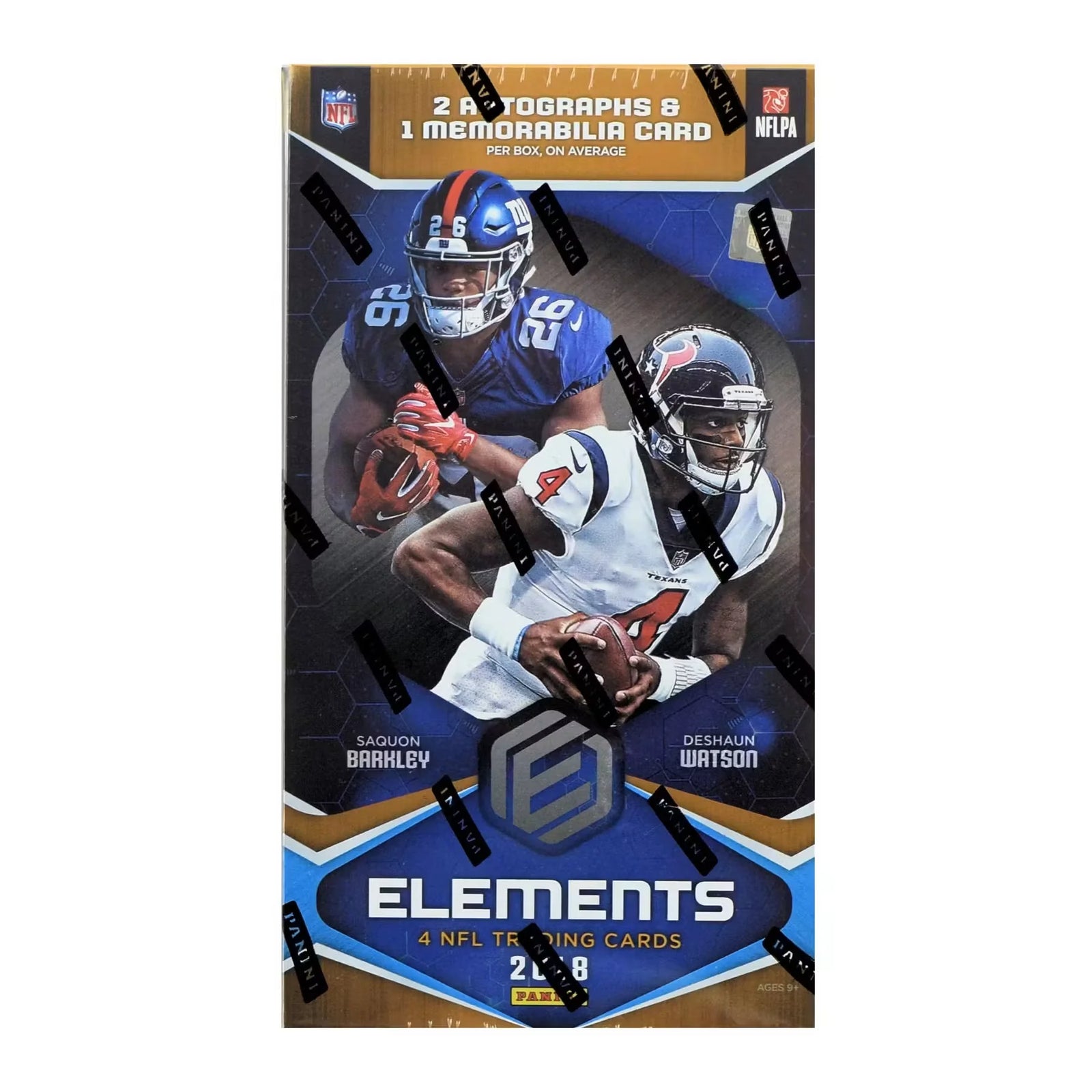 2018 Panini Elements Football Hobby Box | Metal Autographs (Ships Sealed Only)