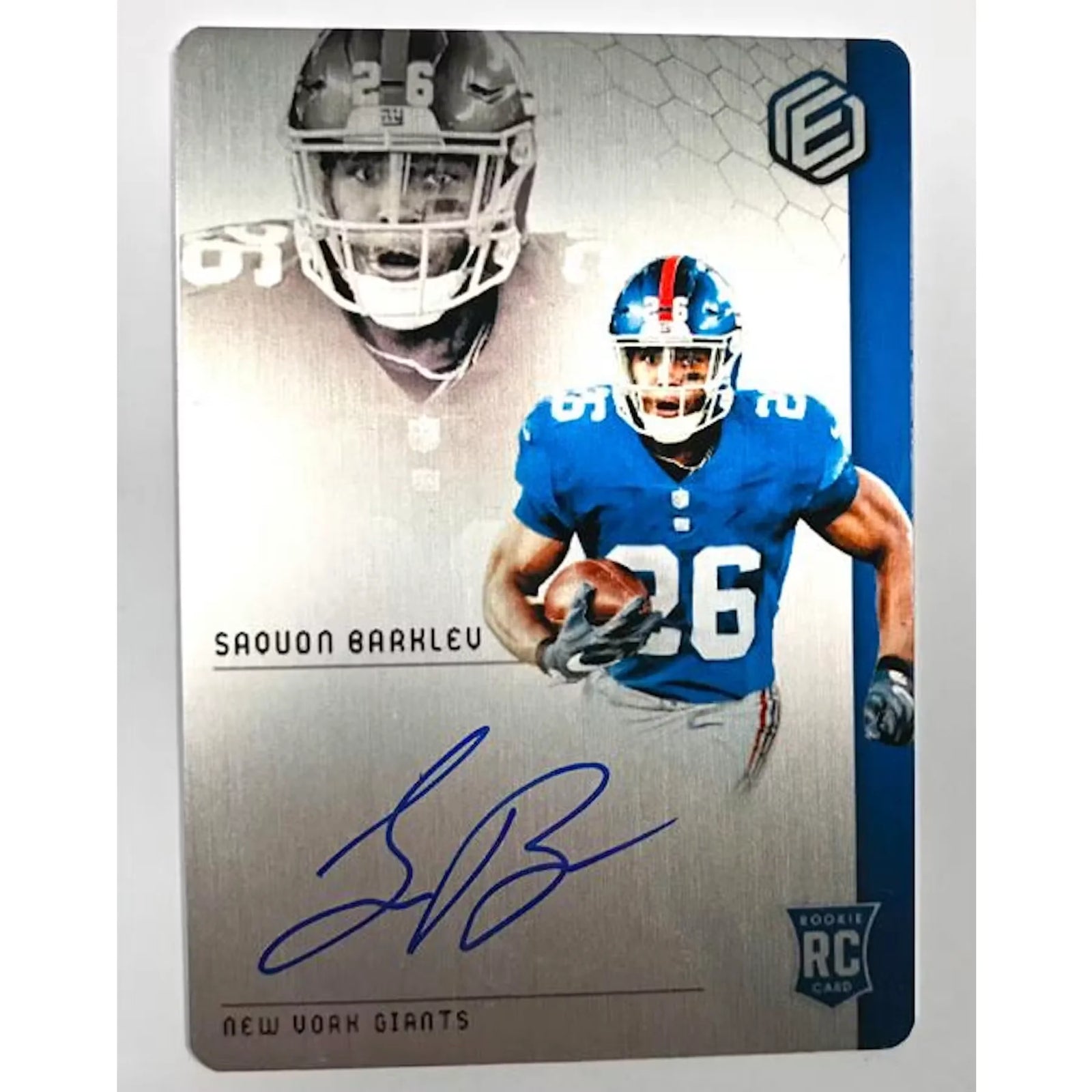 2018 Panini Elements Football Hobby Box | Metal Autographs (Ships Sealed Only)