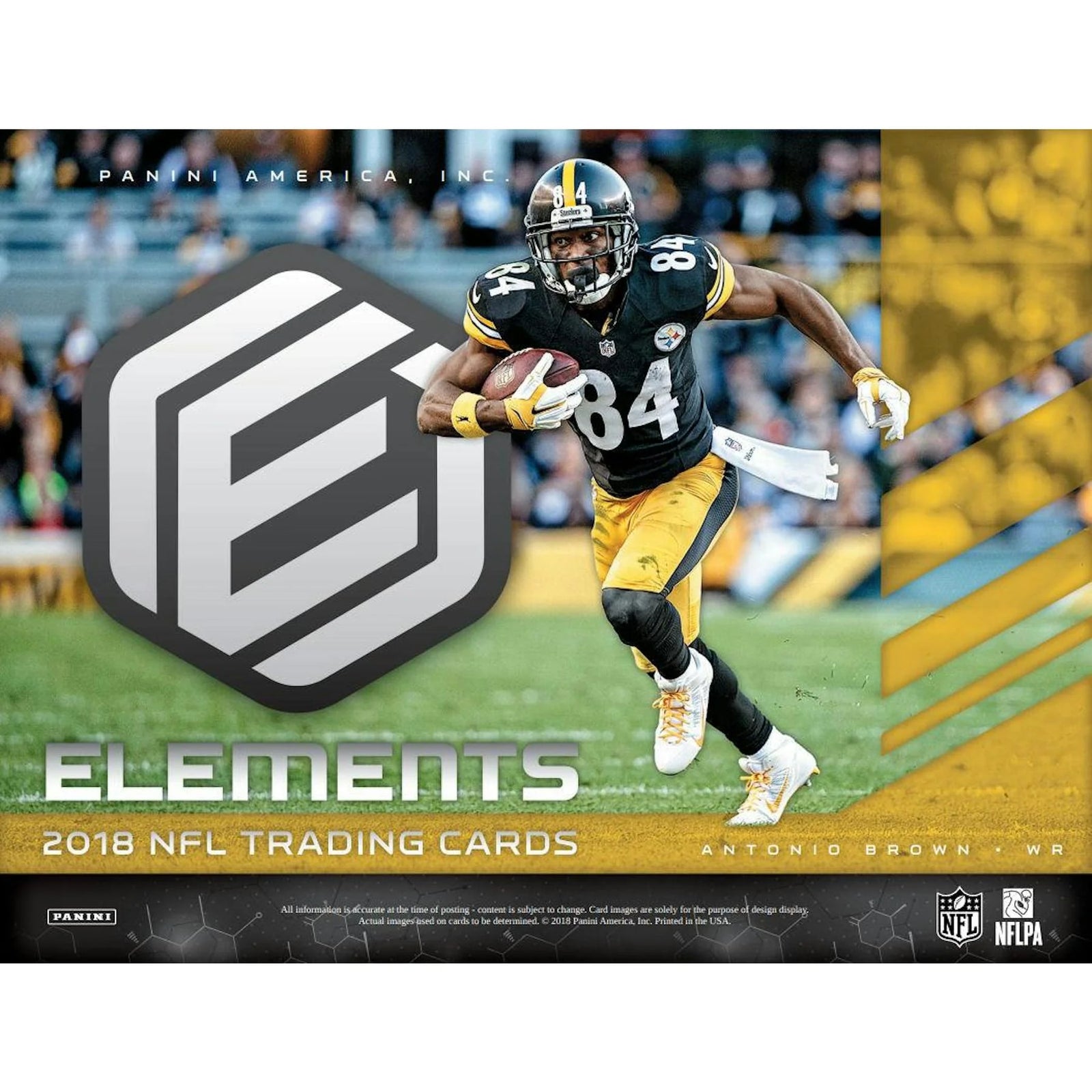 2018 Panini Elements Football Hobby Box | Metal Autographs (Ships Sealed Only)