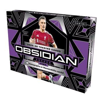 2025-26 Panini Obsidian Soccer Hobby 12-Box Case | Presell (Ships Sealed Only)