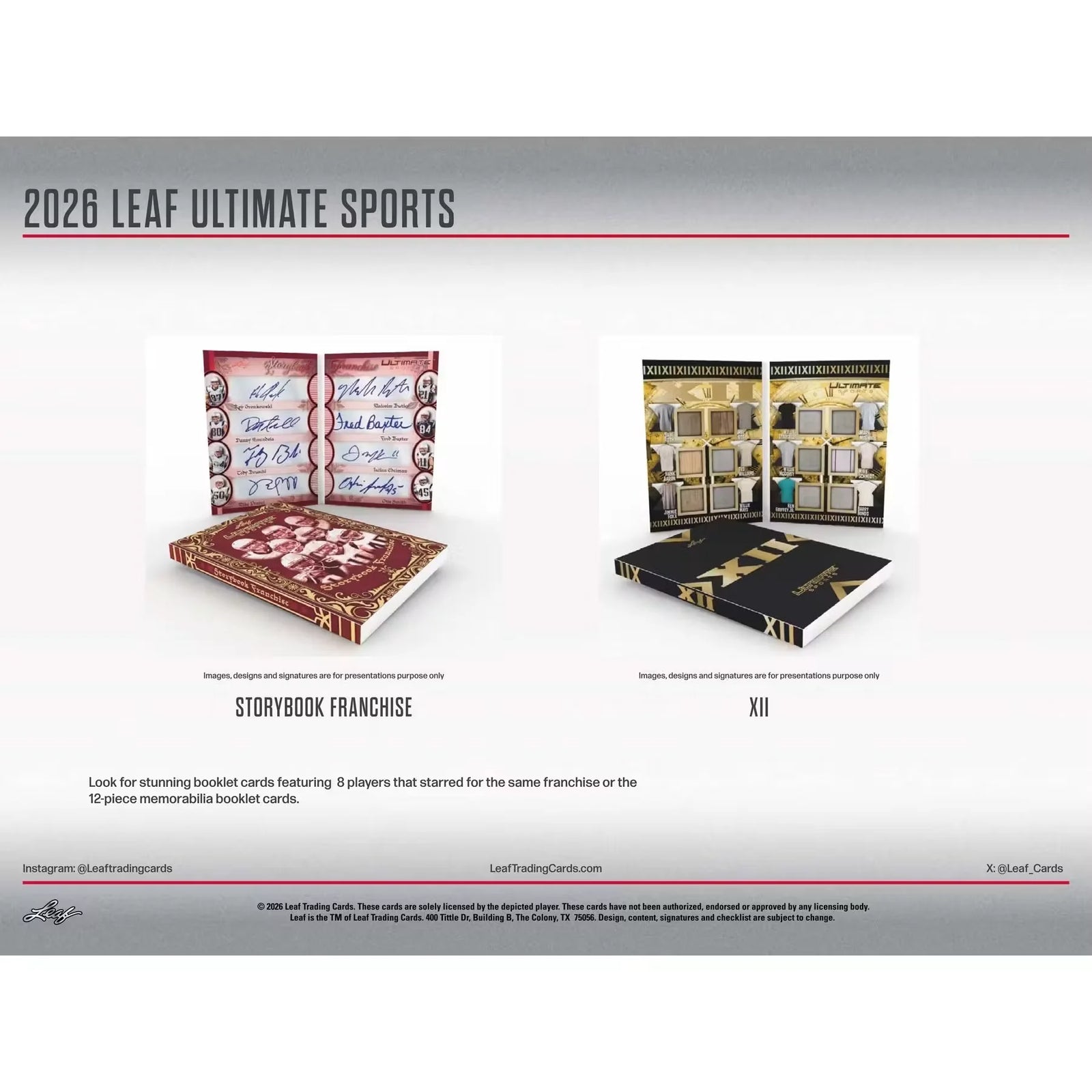 2026 Leaf Ultimate Sports Hobby Box | Multi-Sport Signed Cards (Ships Sealed Only)