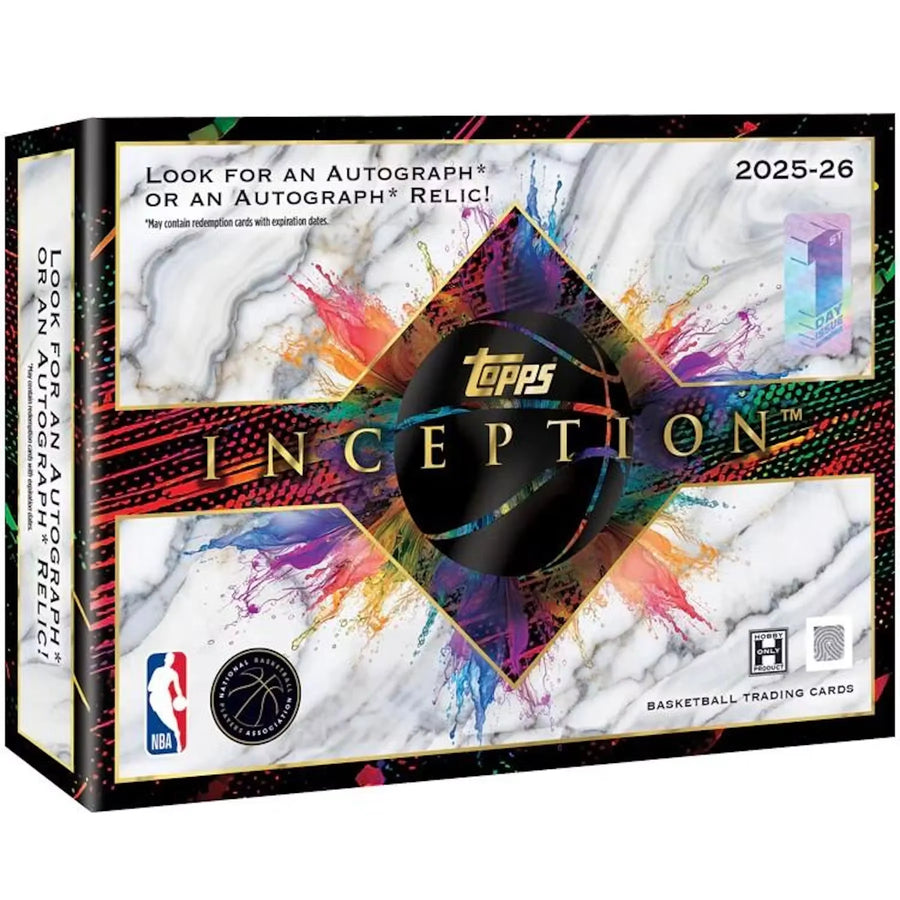 2025-26 Topps Inception Basketball First Day Issue Hobby 8-Box Case (Ships Sealed Only)