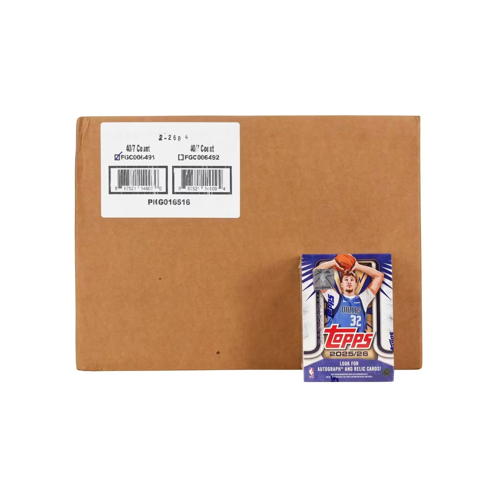 2025-26 Topps Basketball Blaster 40-Box Case (Ships Sealed Only) - D