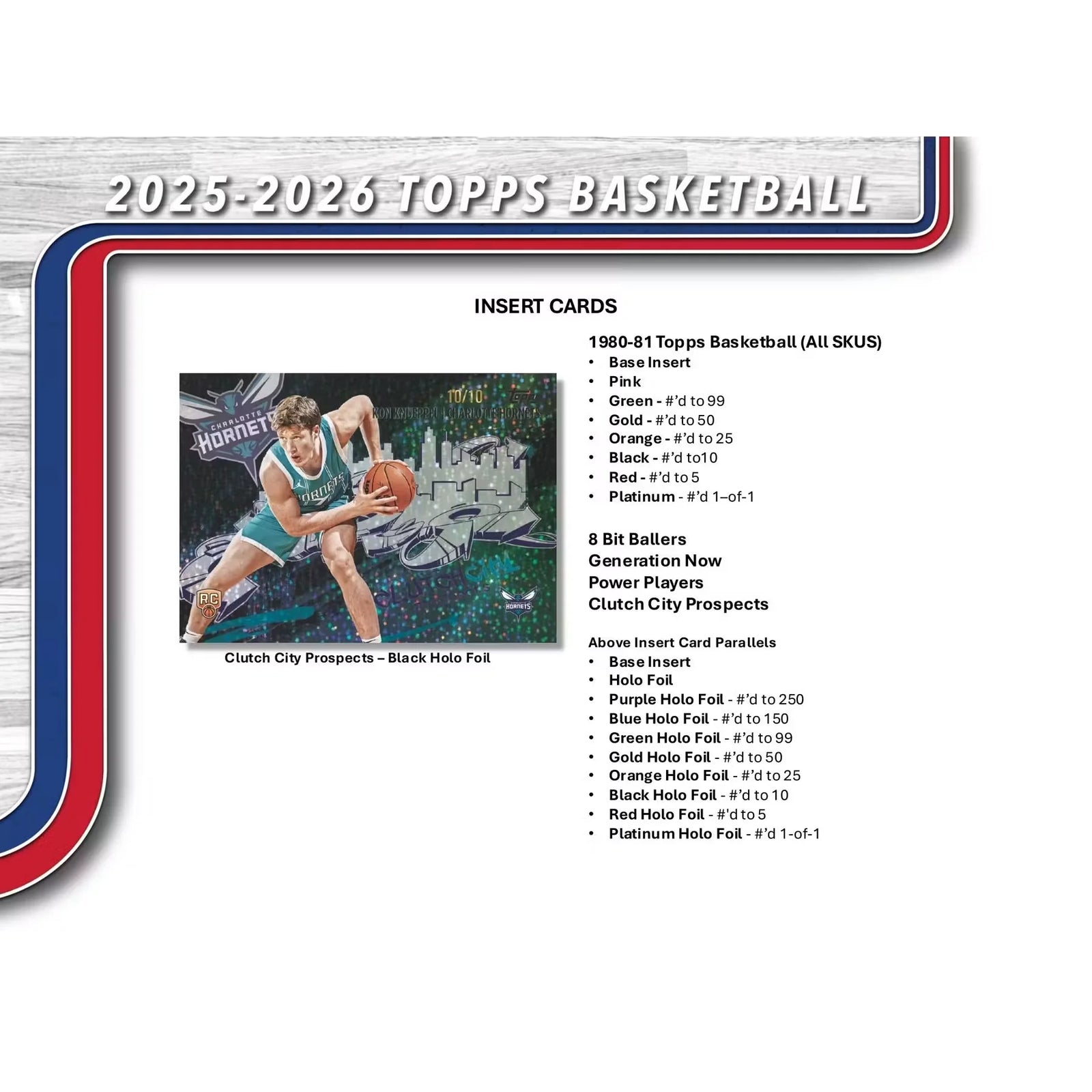 2025-26 Topps Basketball Blaster 40-Box Case (Ships Sealed Only) - D