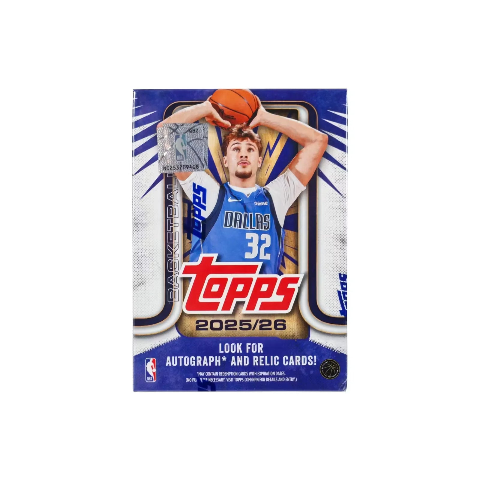 2025-26 Topps Basketball Blaster 40-Box Case (Ships Sealed Only) - D