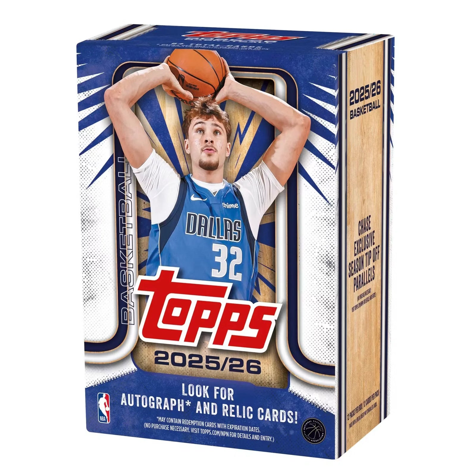 2025-26 Topps Basketball Blaster 40-Box Case (Ships Sealed Only) - D