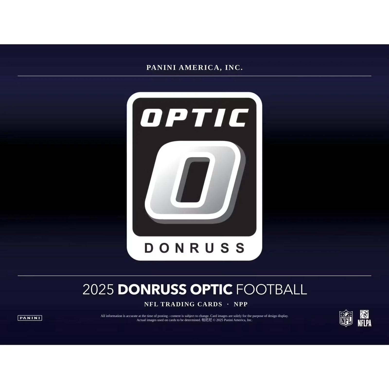 2025 Panini Donruss Optic Football Blaster Box (Purple Shock Parallels!) (Ships Sealed Only) - D