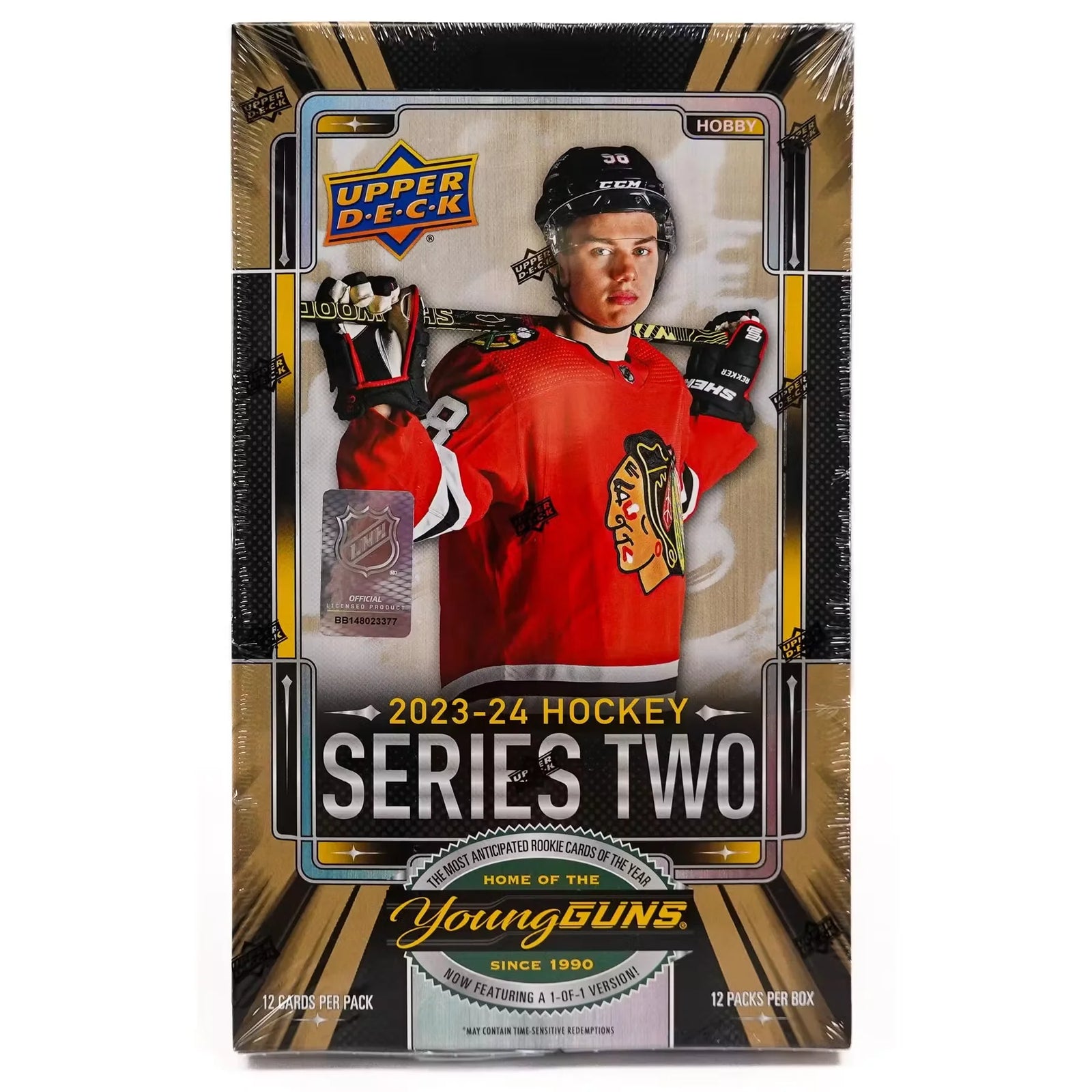 2023-24 Upper Deck Series 2 Hockey Hobby Box | 12 Packs (Ships Sealed Only)
