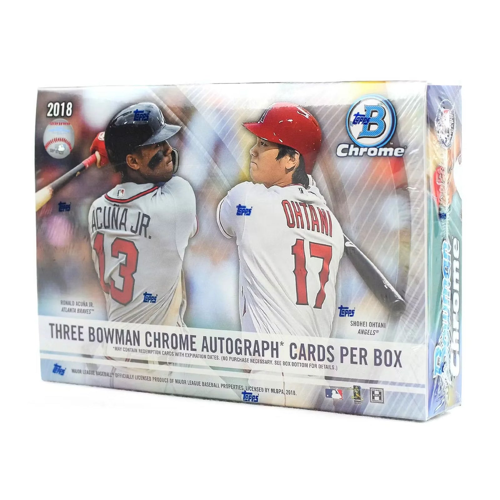 2018 Bowman Chrome Baseball HTA Choice Box (Ships Sealed Only)