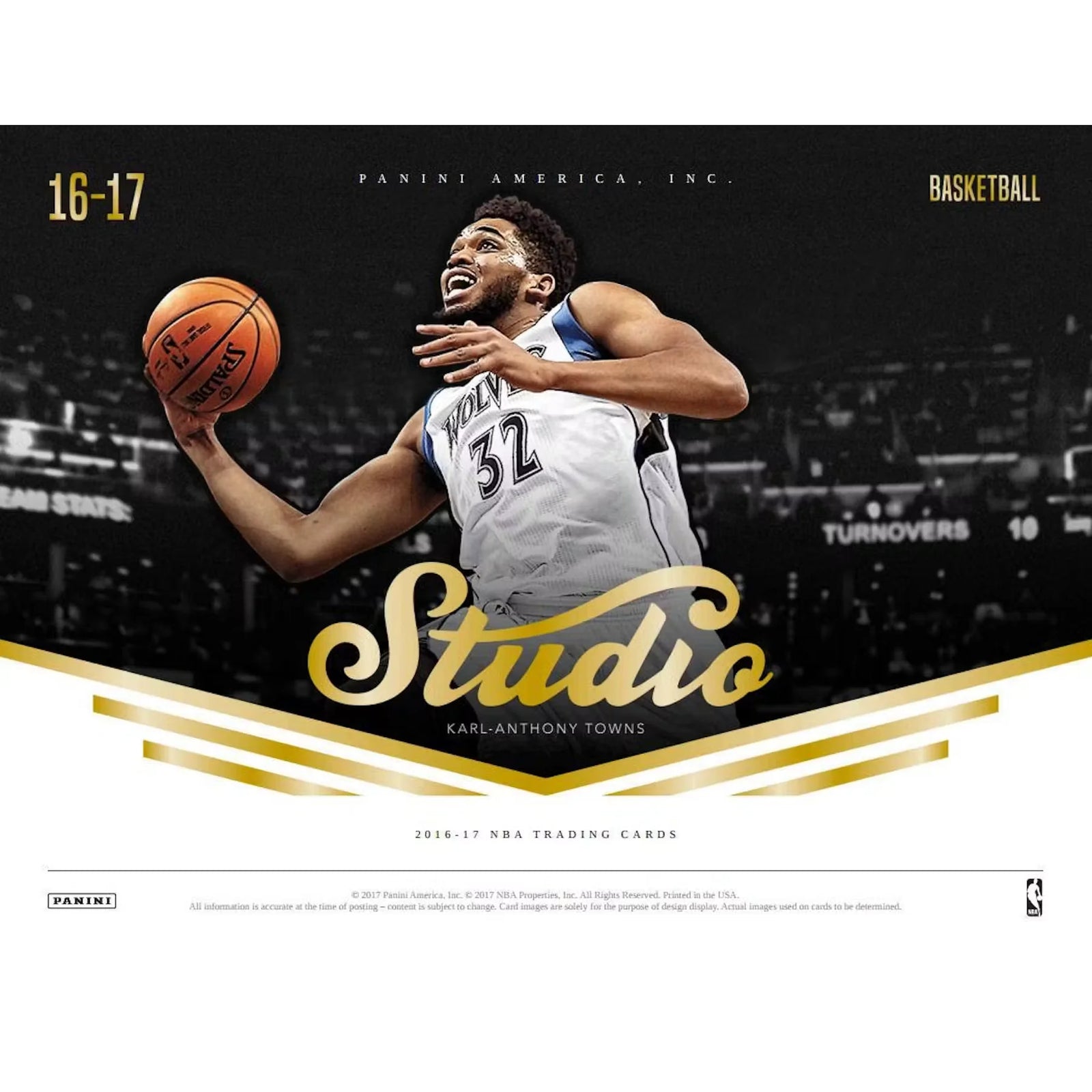 2016-17 Panini Studio Basketball Hobby Box | Ben Simmons Rookie (Ships Sealed Only)