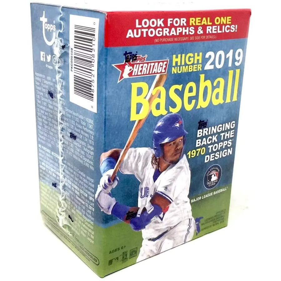 2019 Topps Heritage High Number Baseball Blaster Box (Ships Sealed Only)