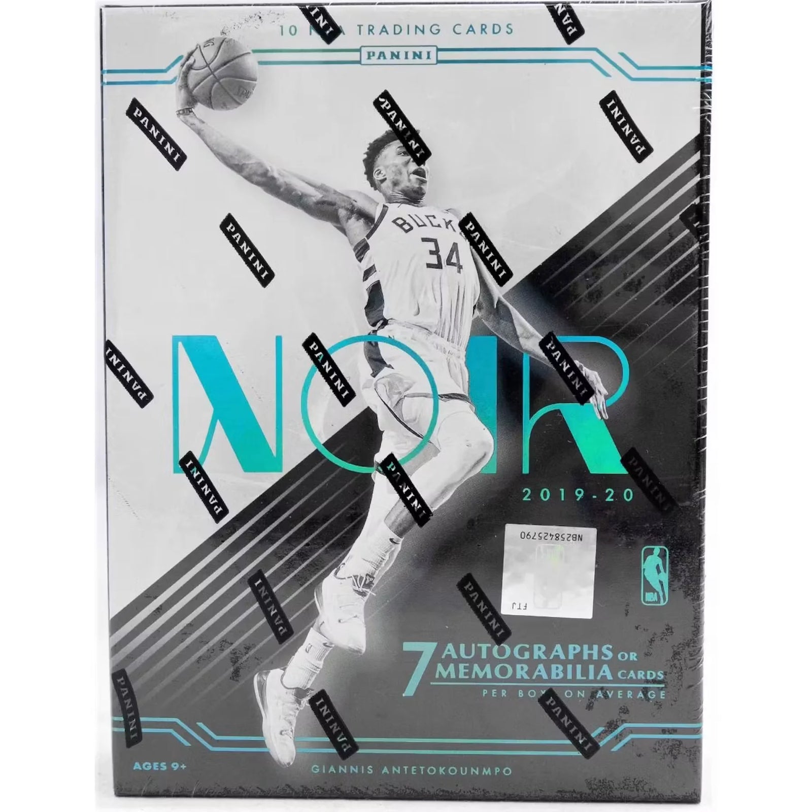 2019-20 Panini Noir Basketball Hobby 4-Box Case (Ships Sealed Only) - D