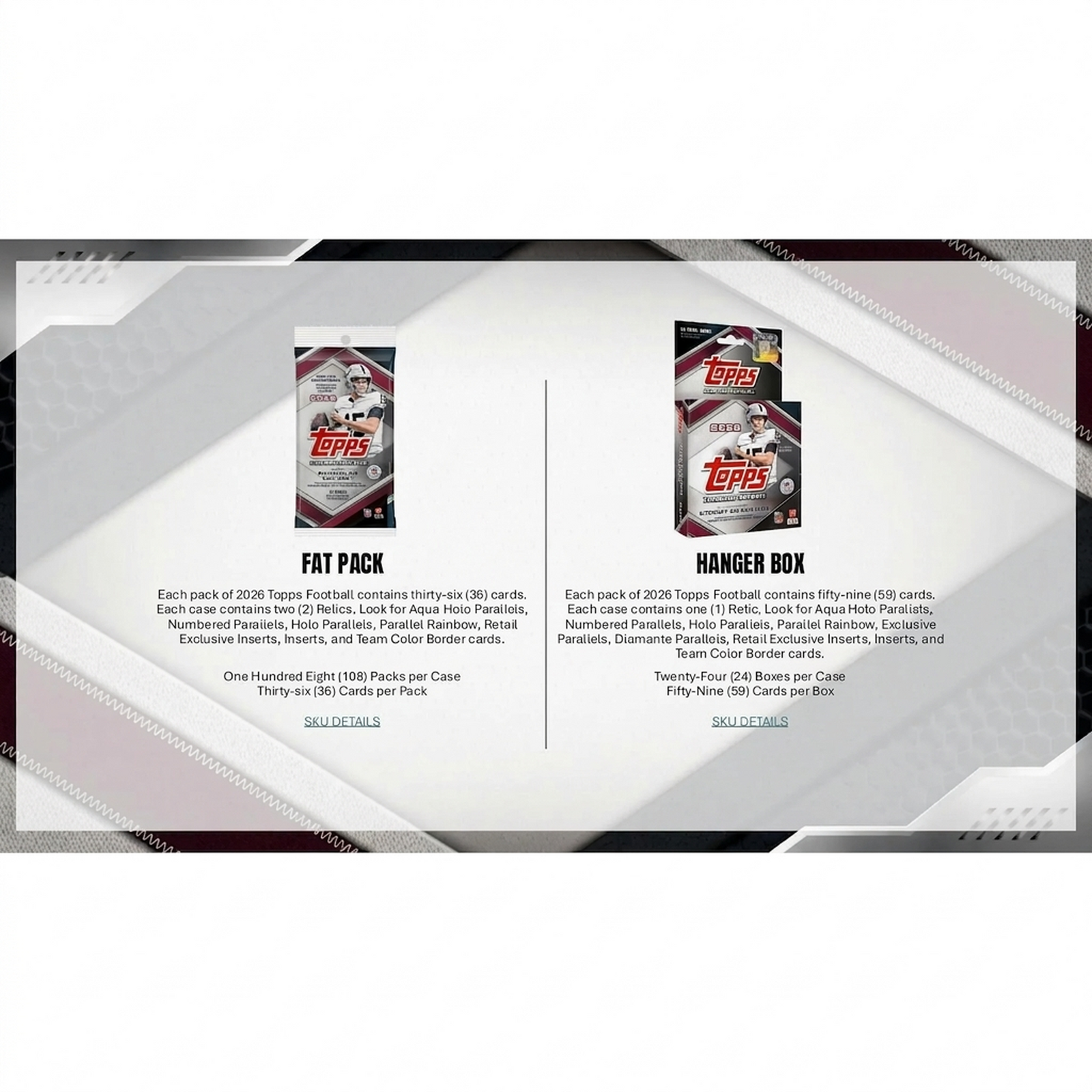 2026 Topps Football Blaster 40-Box Case | 40 Boxes (Ships Sealed Only)