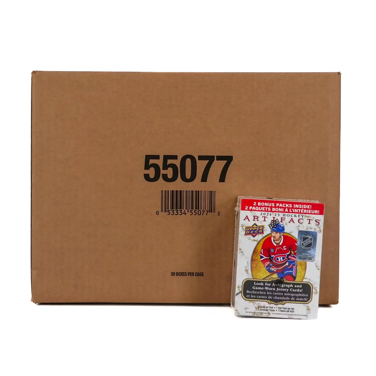 2024-25 Upper Deck Artifacts Hockey Blaster 20-Box Case (Ships Sealed Only)