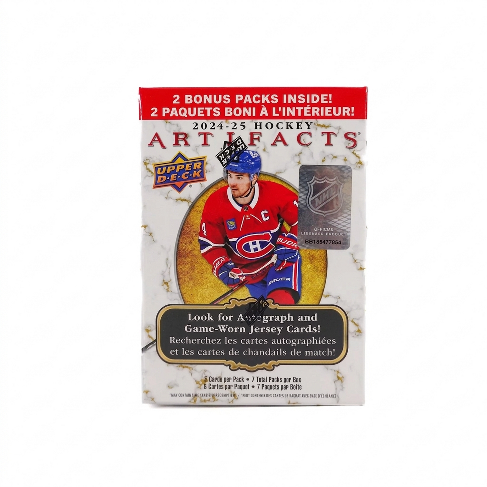 2024-25 Upper Deck Artifacts Hockey Blaster 20-Box Case (Ships Sealed Only)