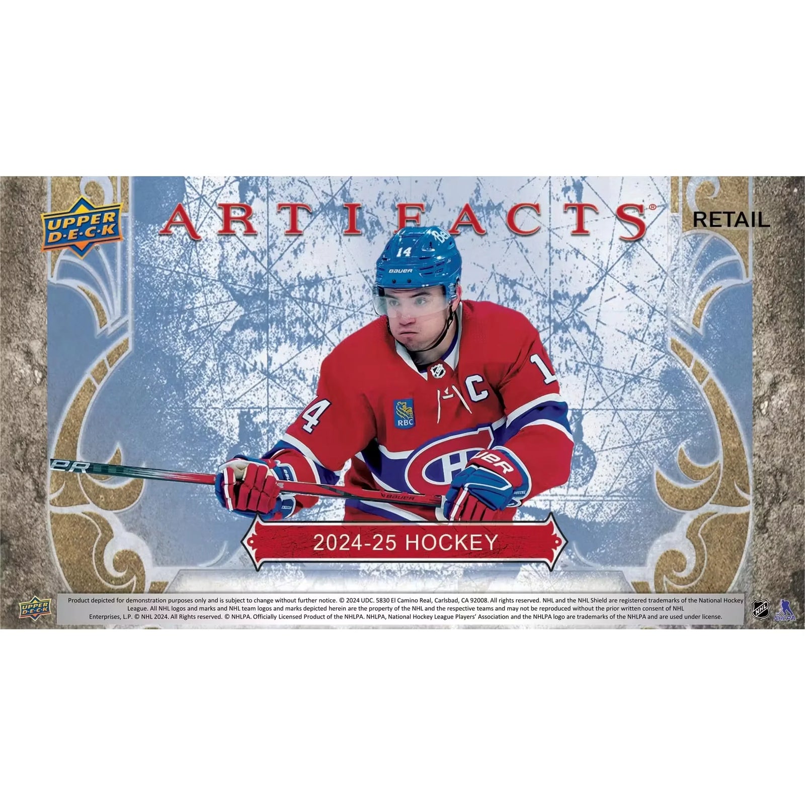 2024-25 Upper Deck Artifacts Hockey Blaster 20-Box Case (Ships Sealed Only)