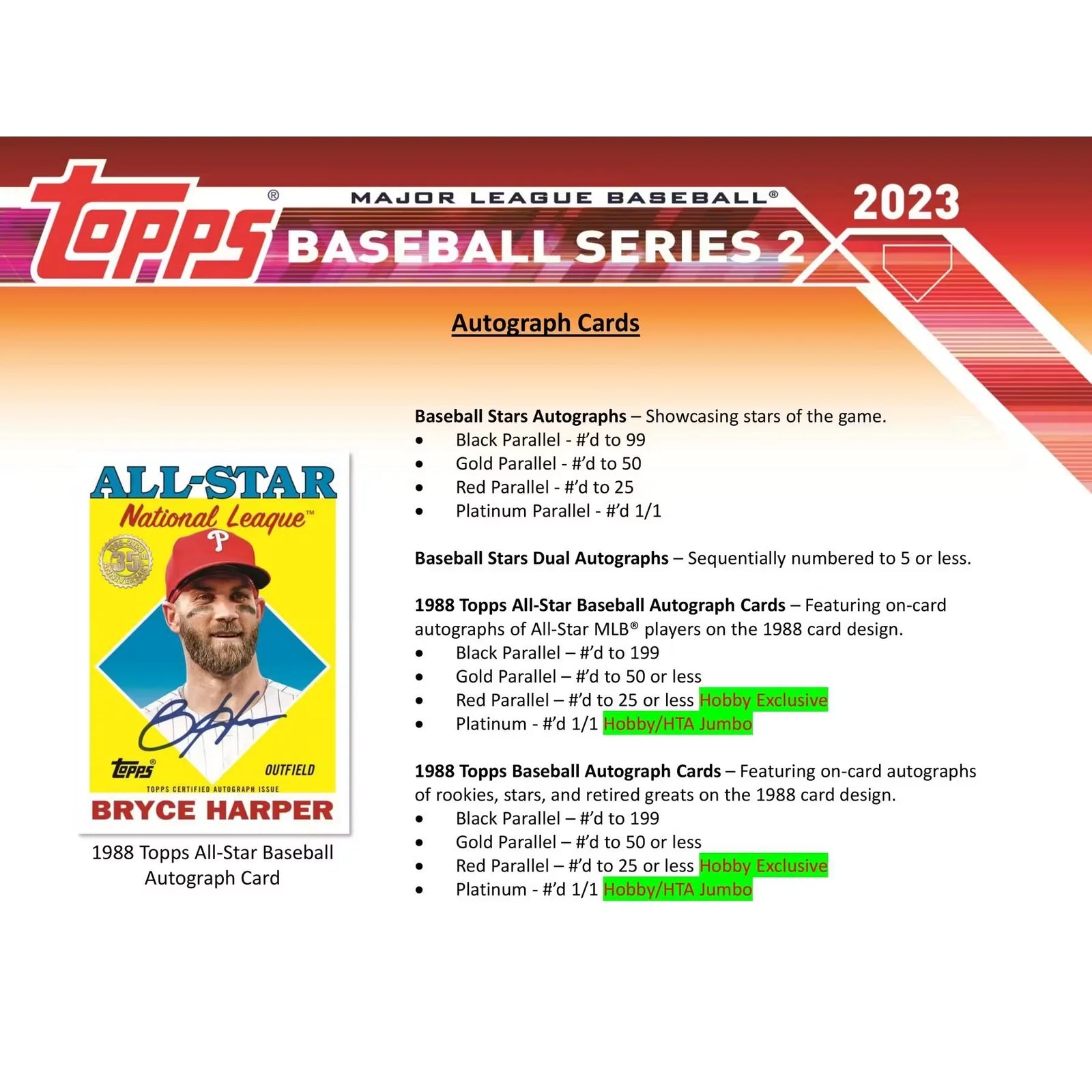 2023 Topps Series 2 Baseball Hobby Jumbo Box (Ships Sealed Only) - D