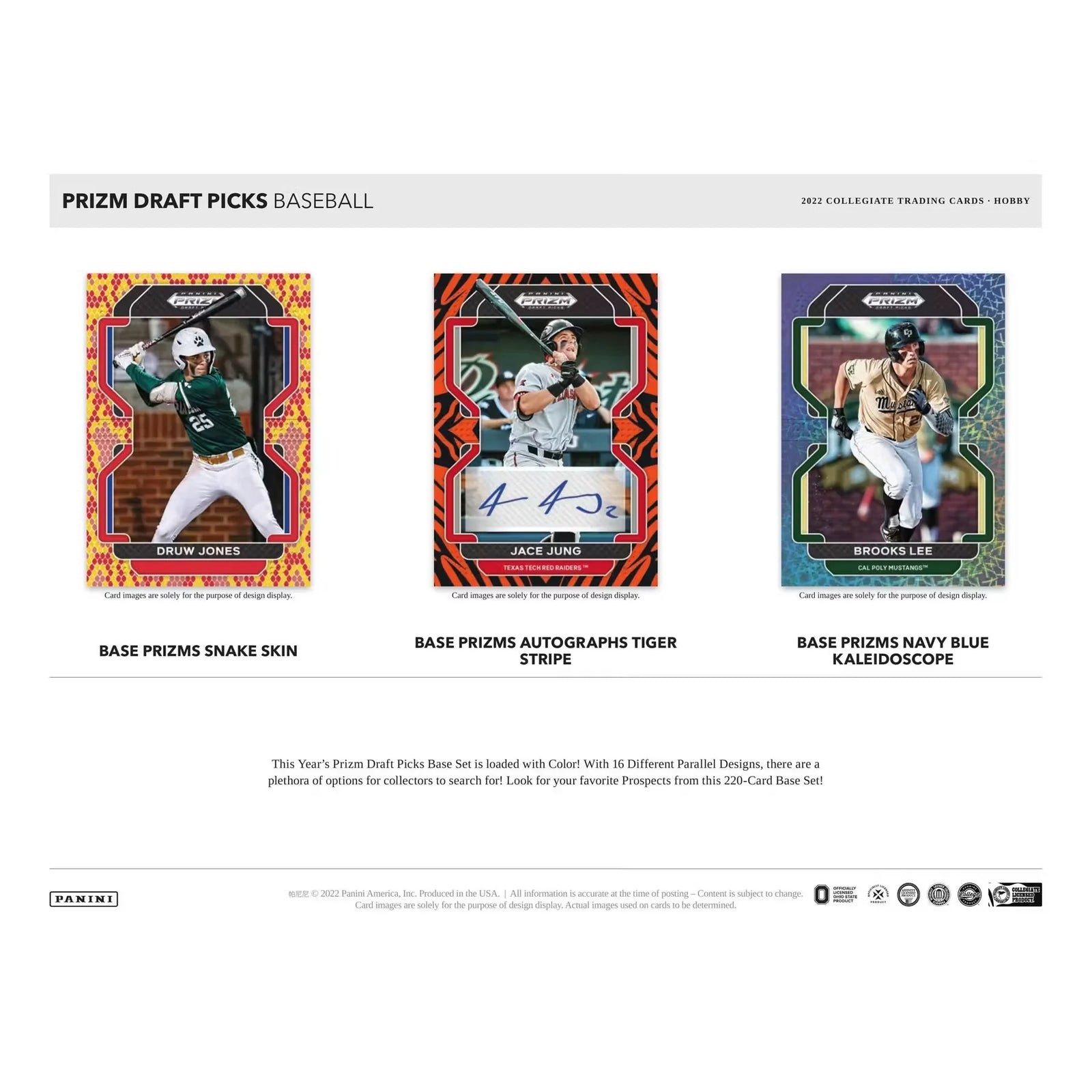 2022 Panini Prizm Draft Picks Baseball FOTL Hobby Box (Ships Sealed Only) - D